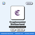 Cryptonomist Switzerland press release