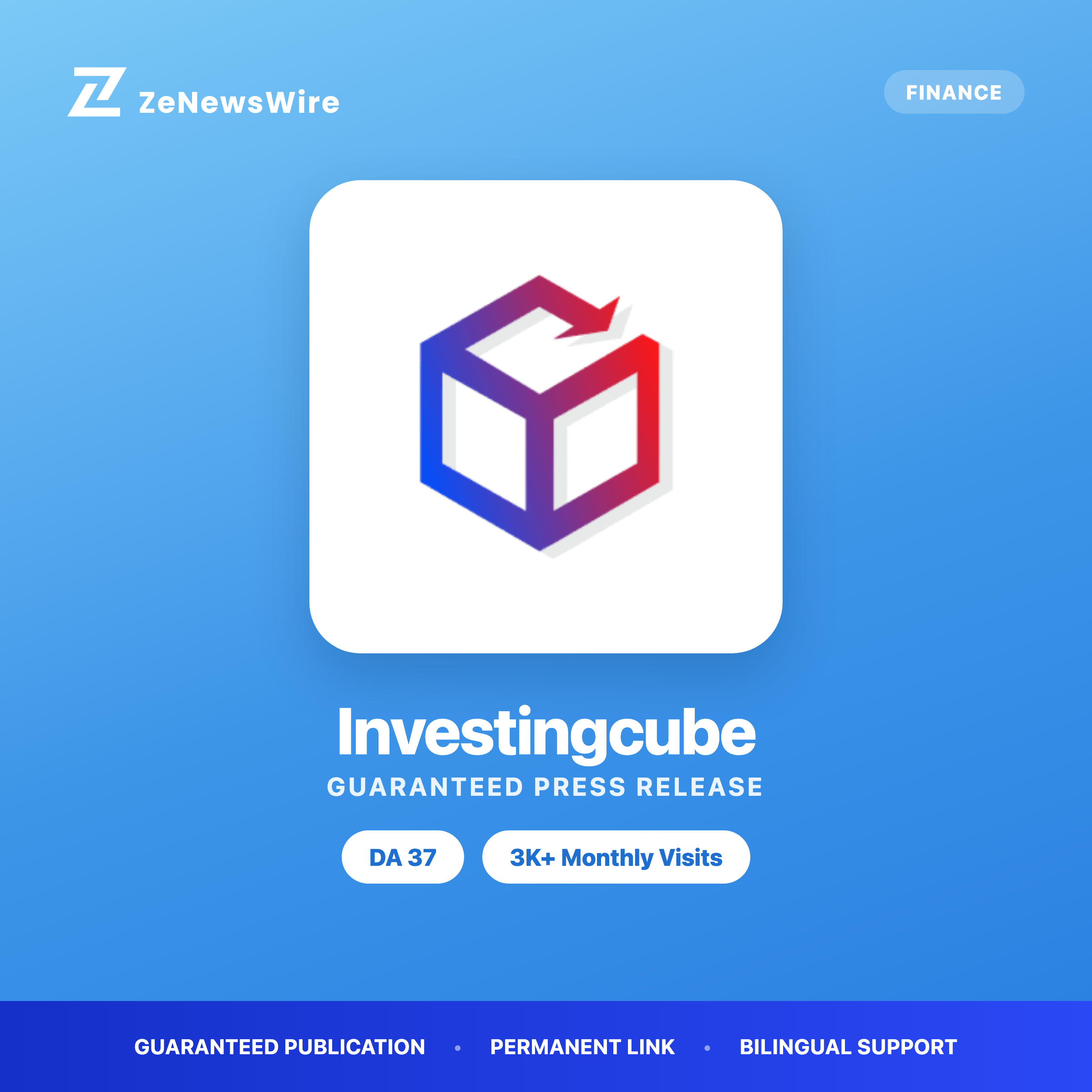 Investingcube press release