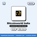 Bitcoinworld India press release