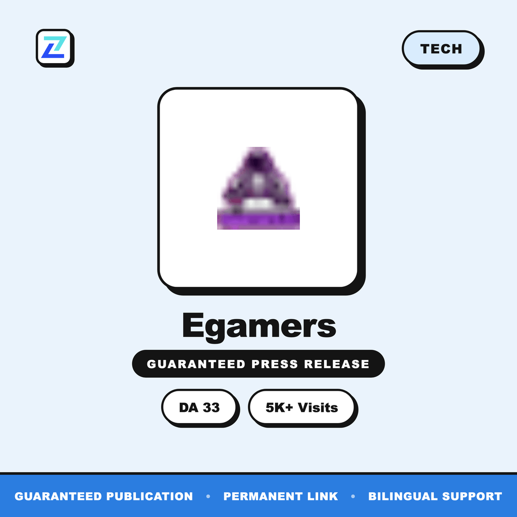 Egamers press release
