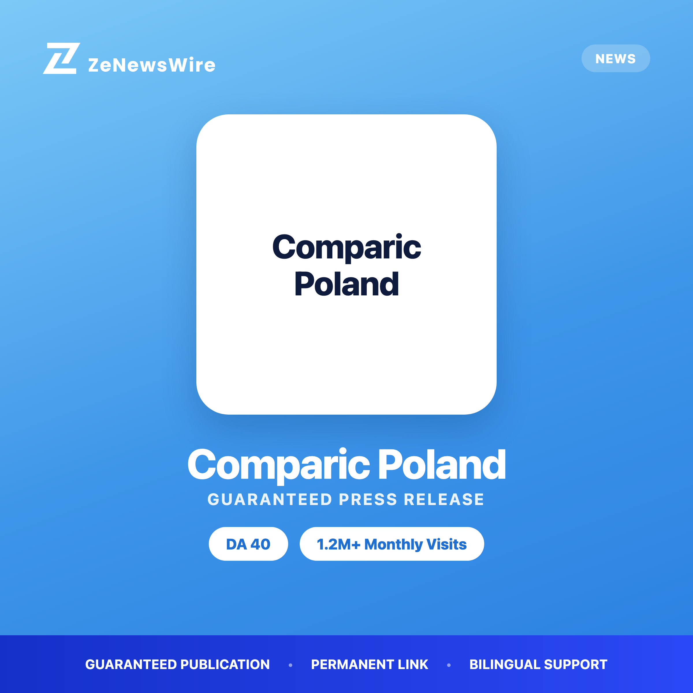 Comparic Poland press release