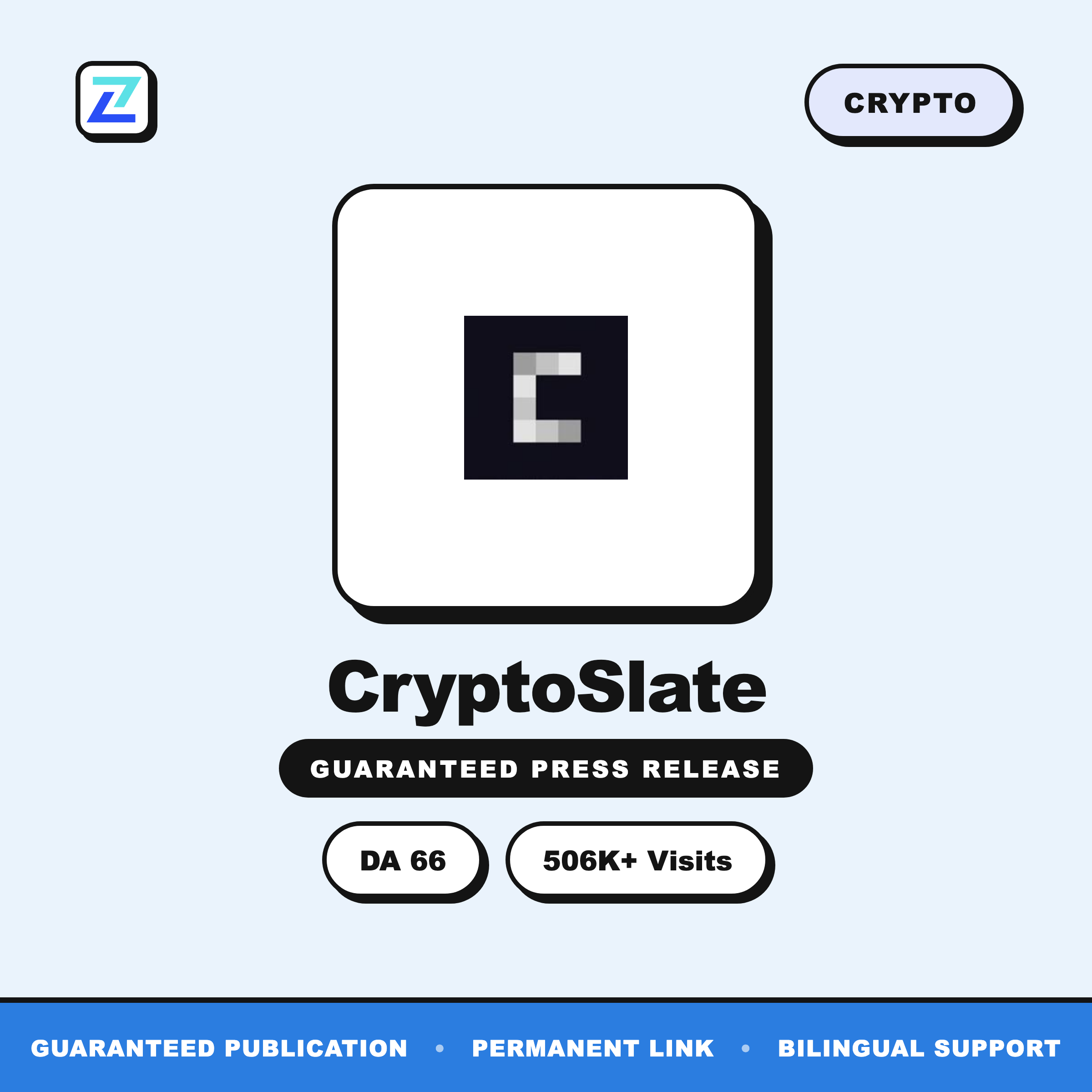 CryptoSlate press release