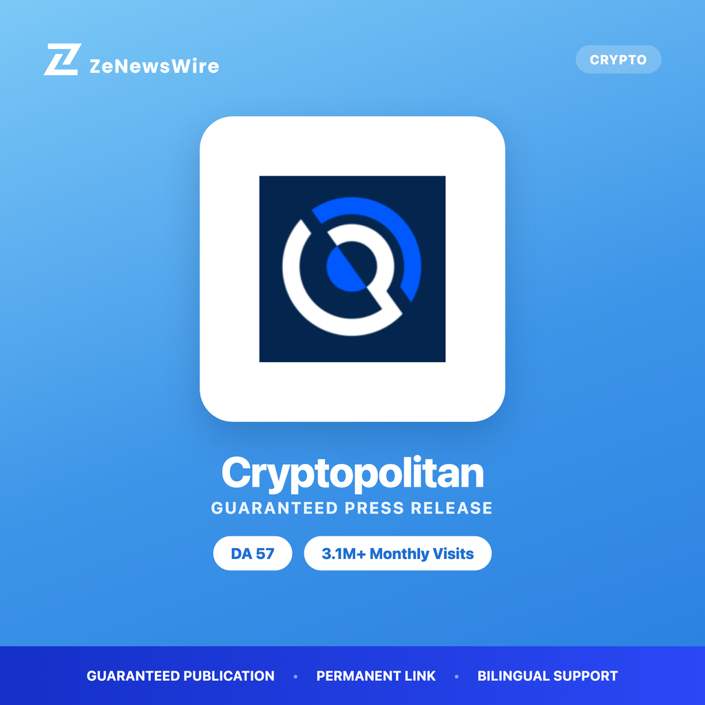Cryptopolitan press release