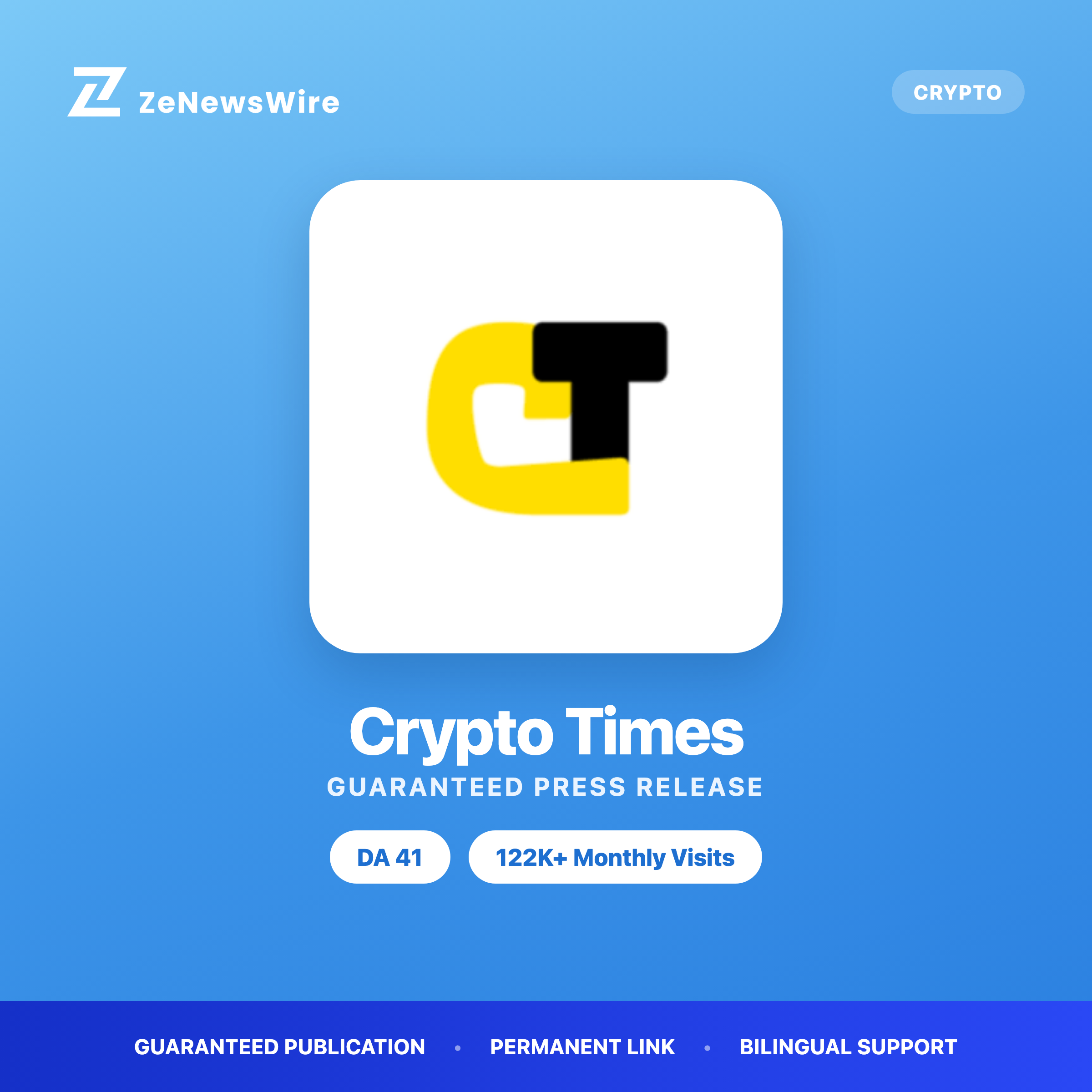 Crypto Times press release