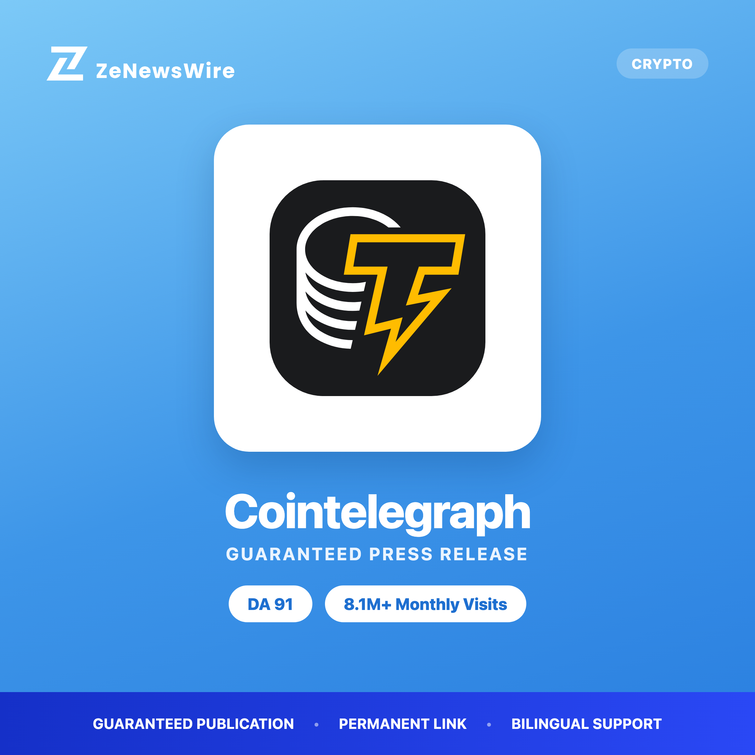 Cointelegraph press release