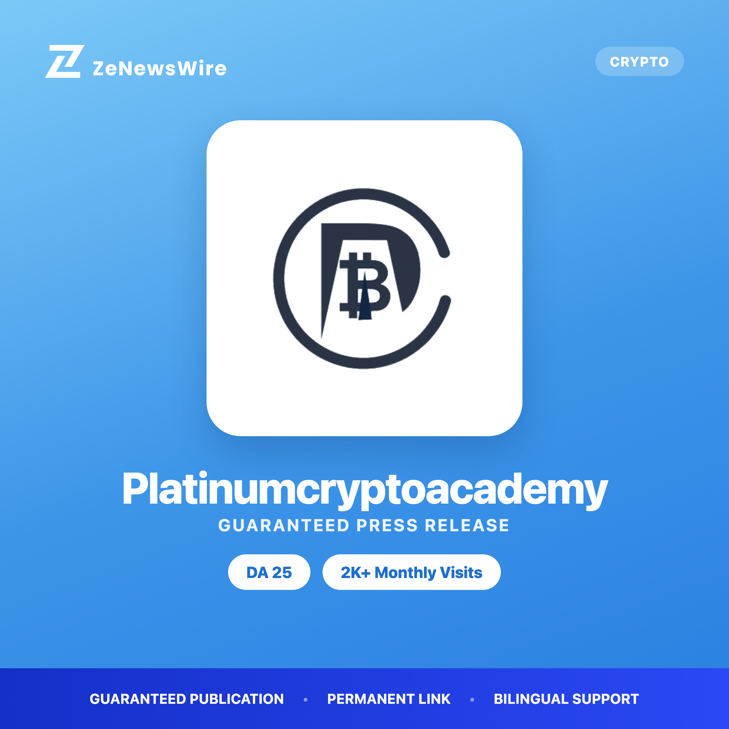 Platinumcryptoacademy press release