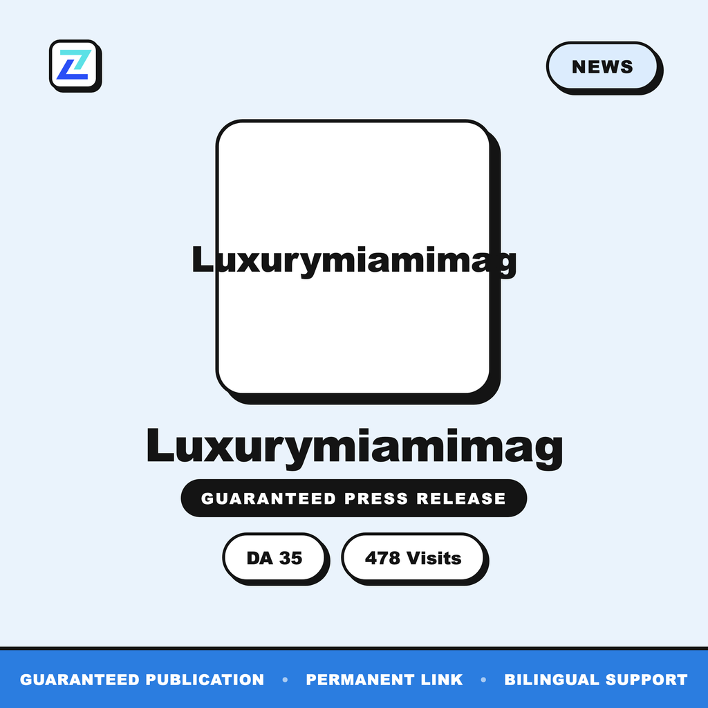Luxurymiamimag press release