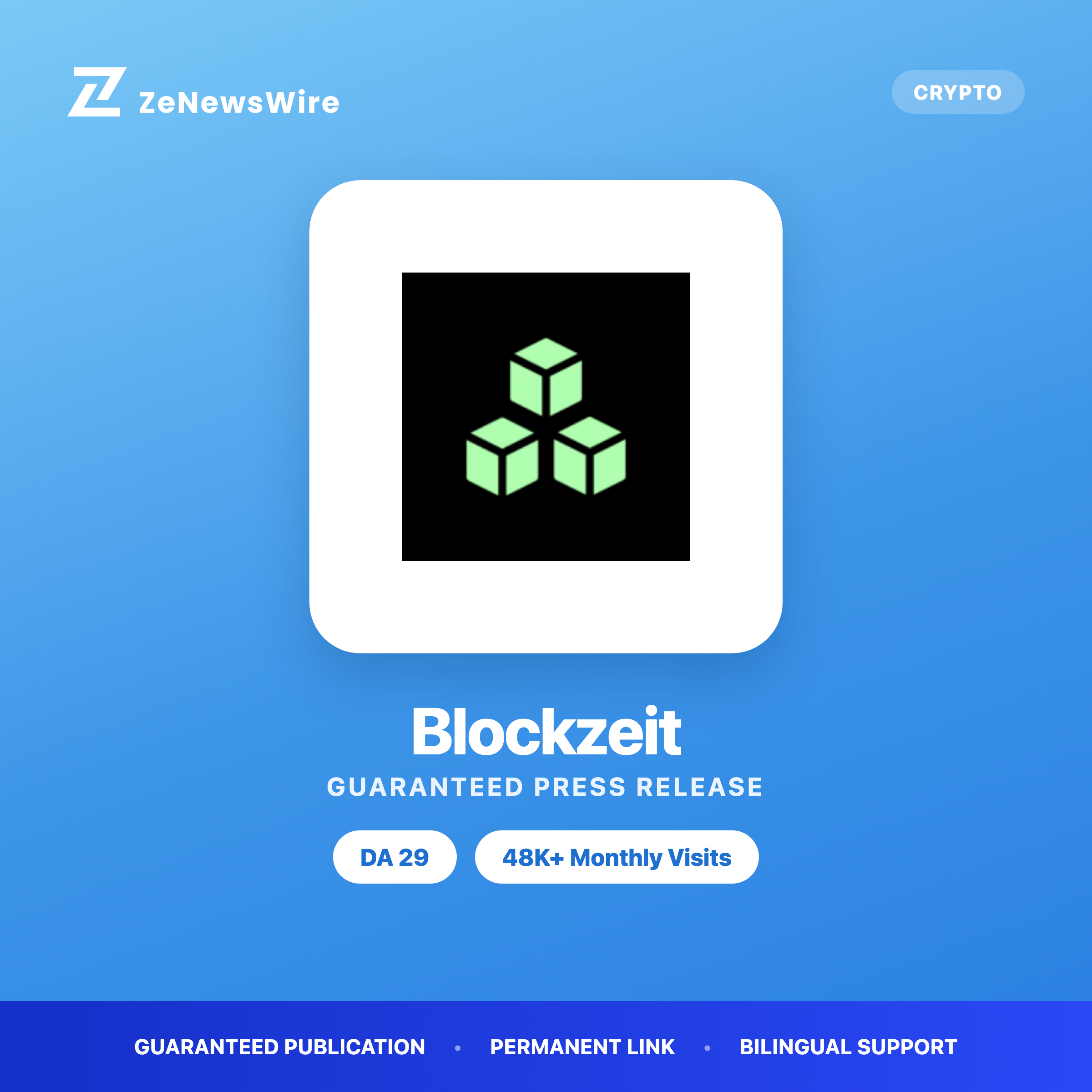 Blockzeit press release