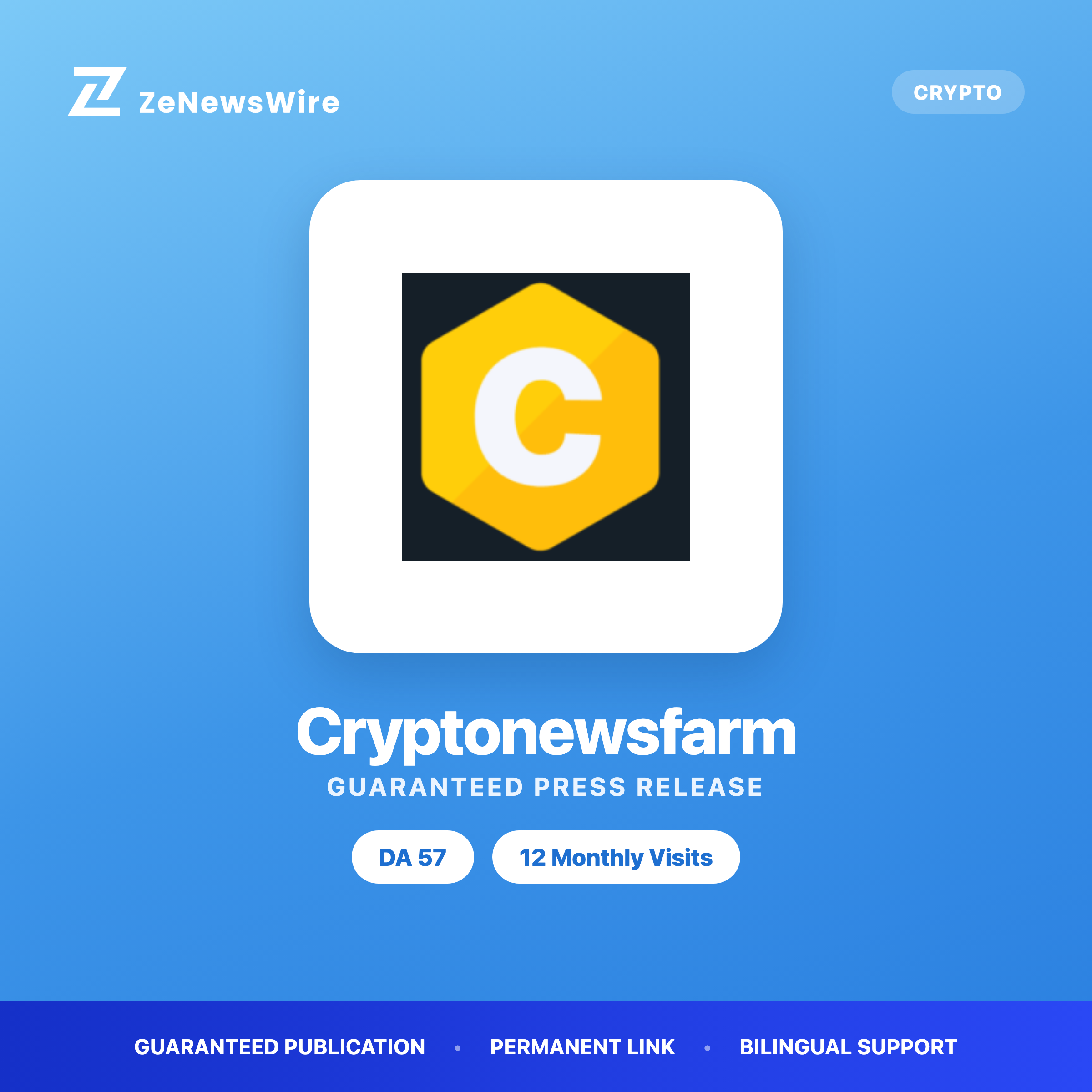 Cryptonewsfarm press release