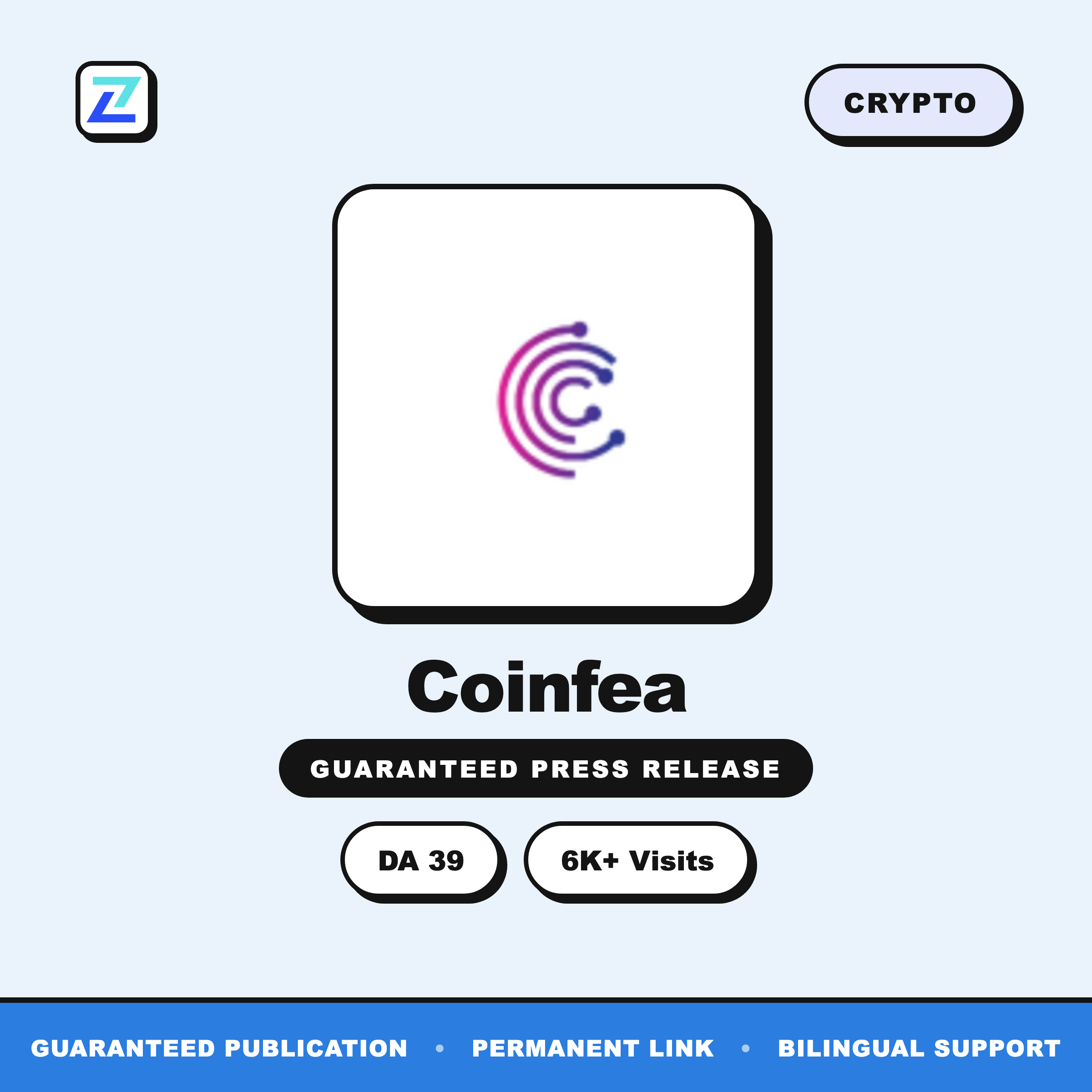 Coinfea press release