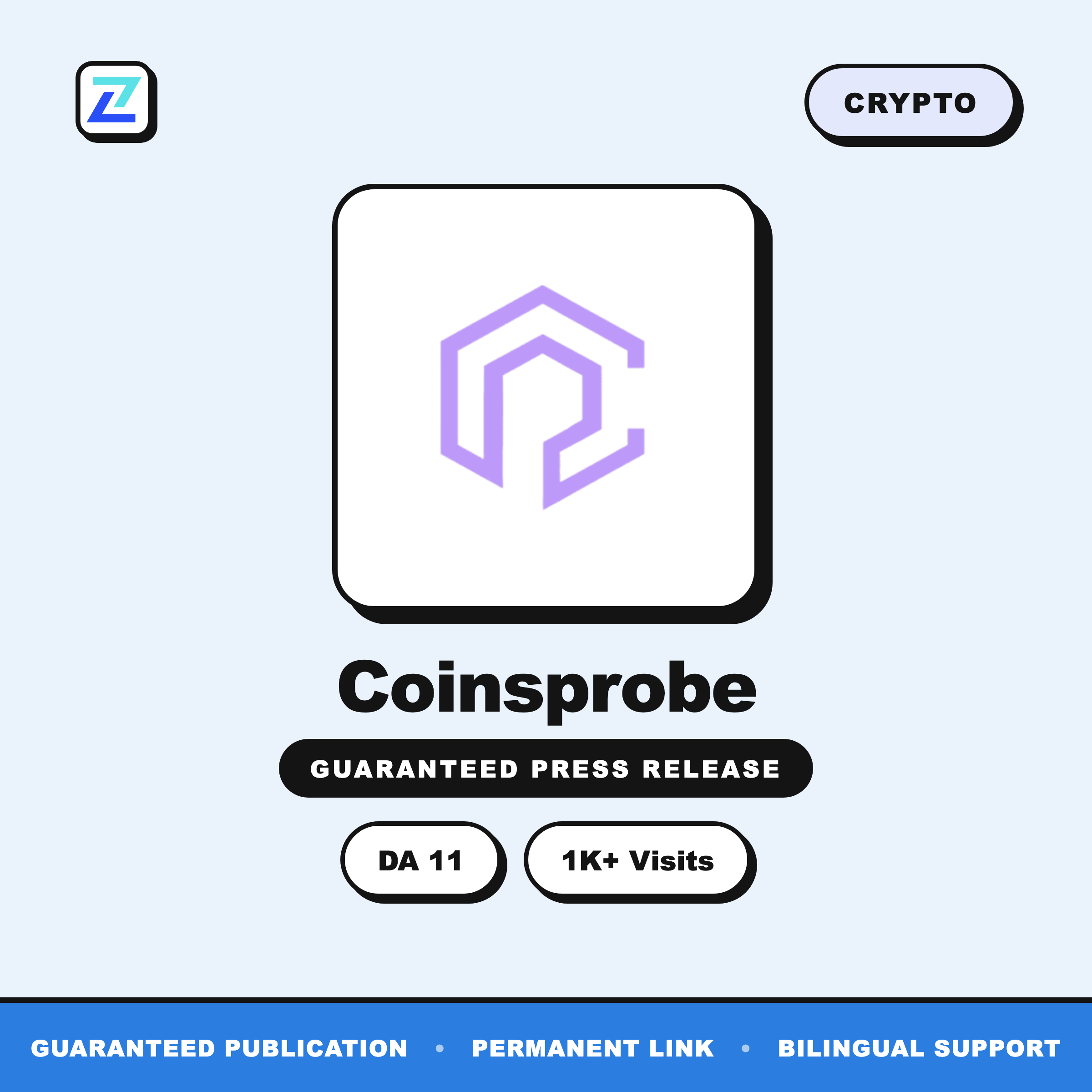 Coinsprobe press release