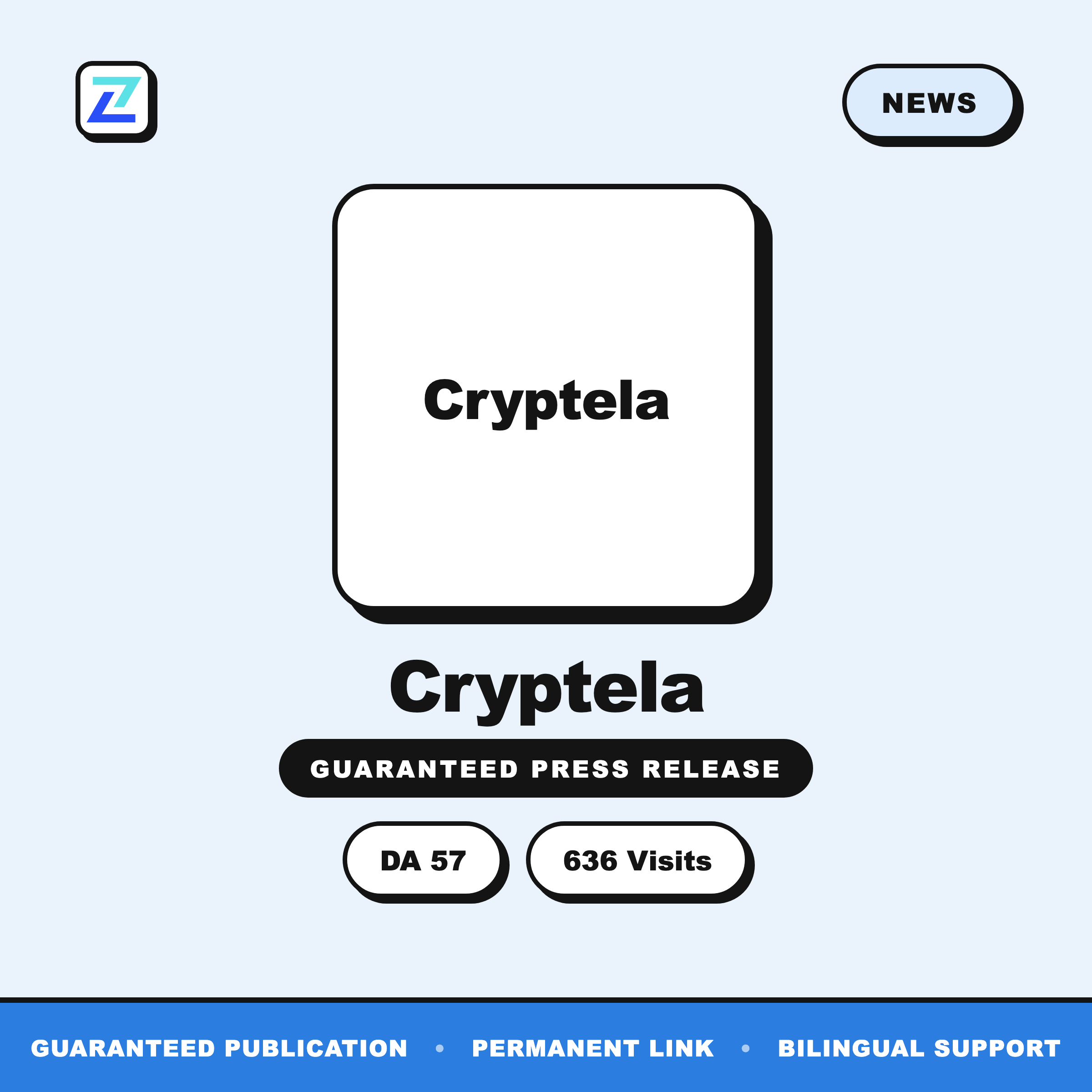 Cryptela press release