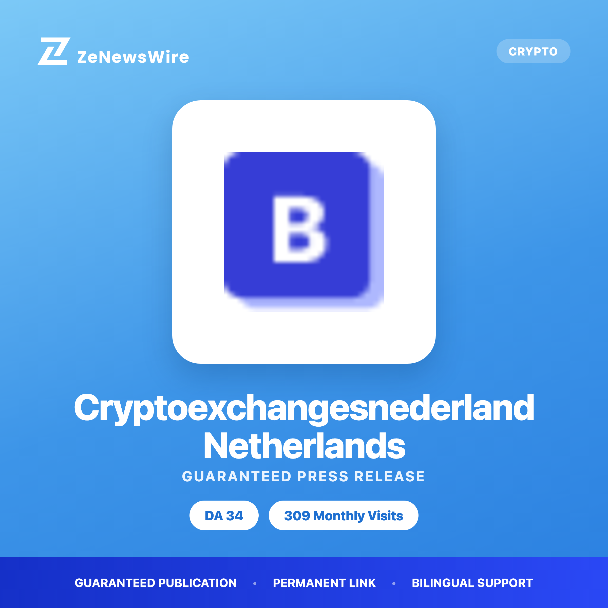 Cryptoexchangesnederland Netherlands press release