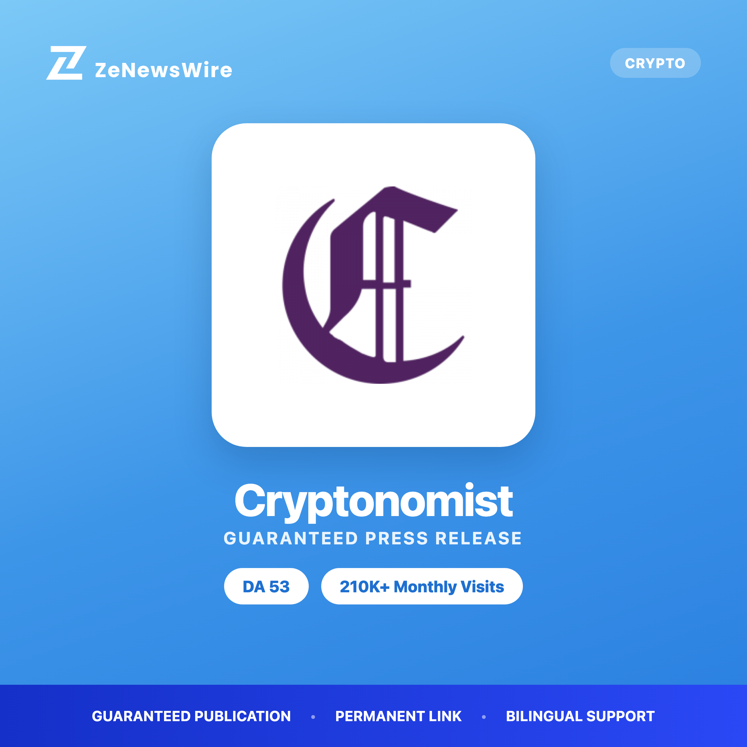 Cryptonomist press release