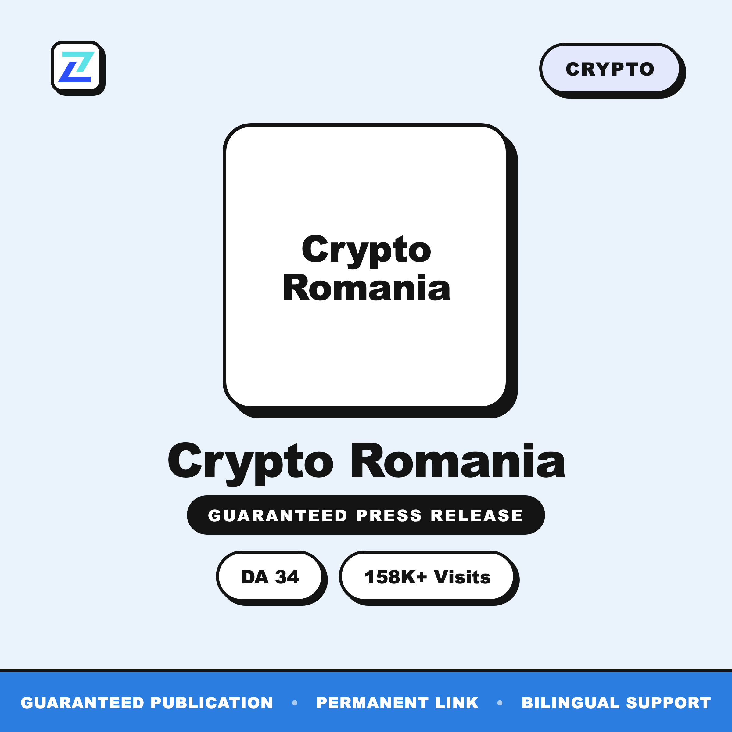 Crypto Romania press release