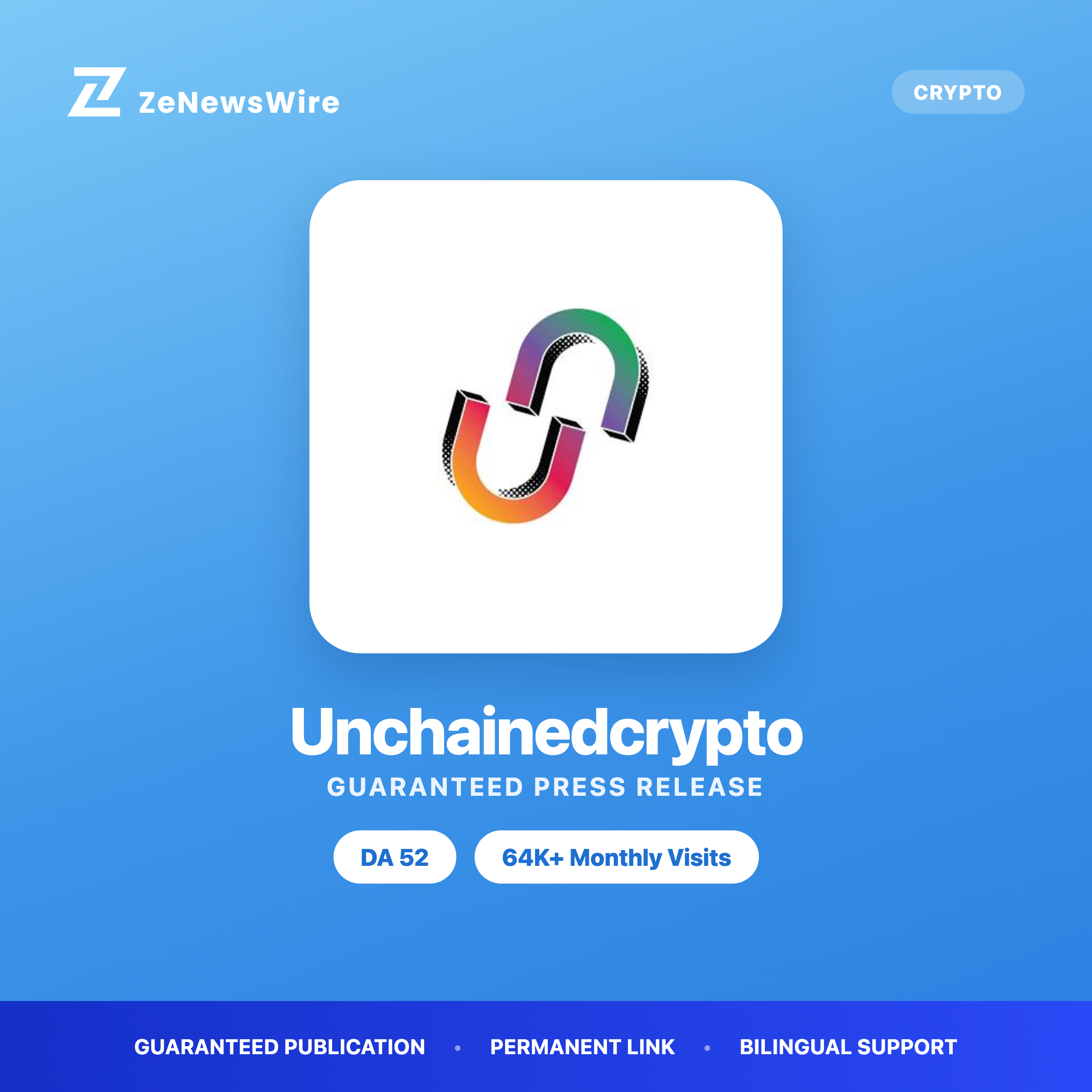 Unchainedcrypto press release