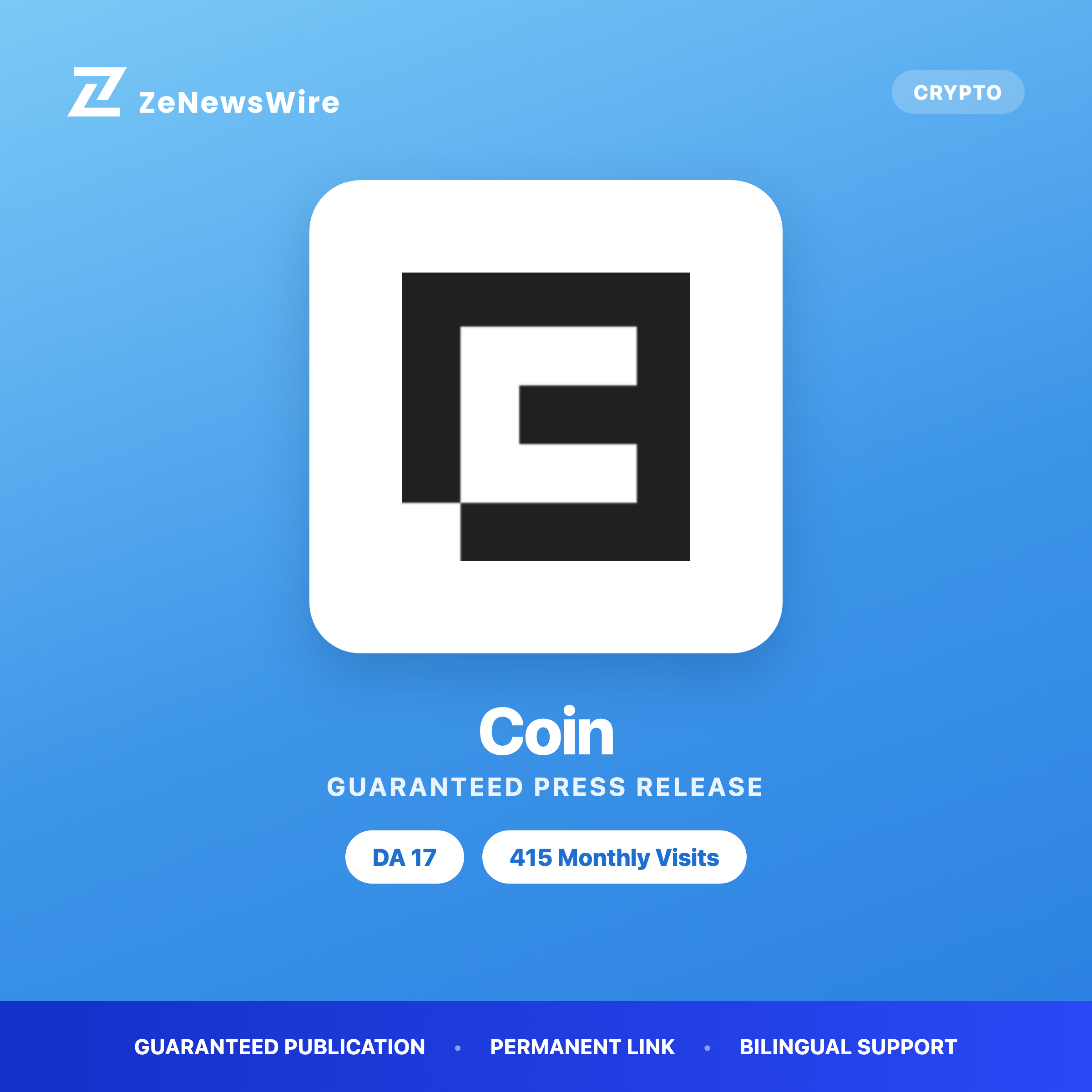 Coin press release