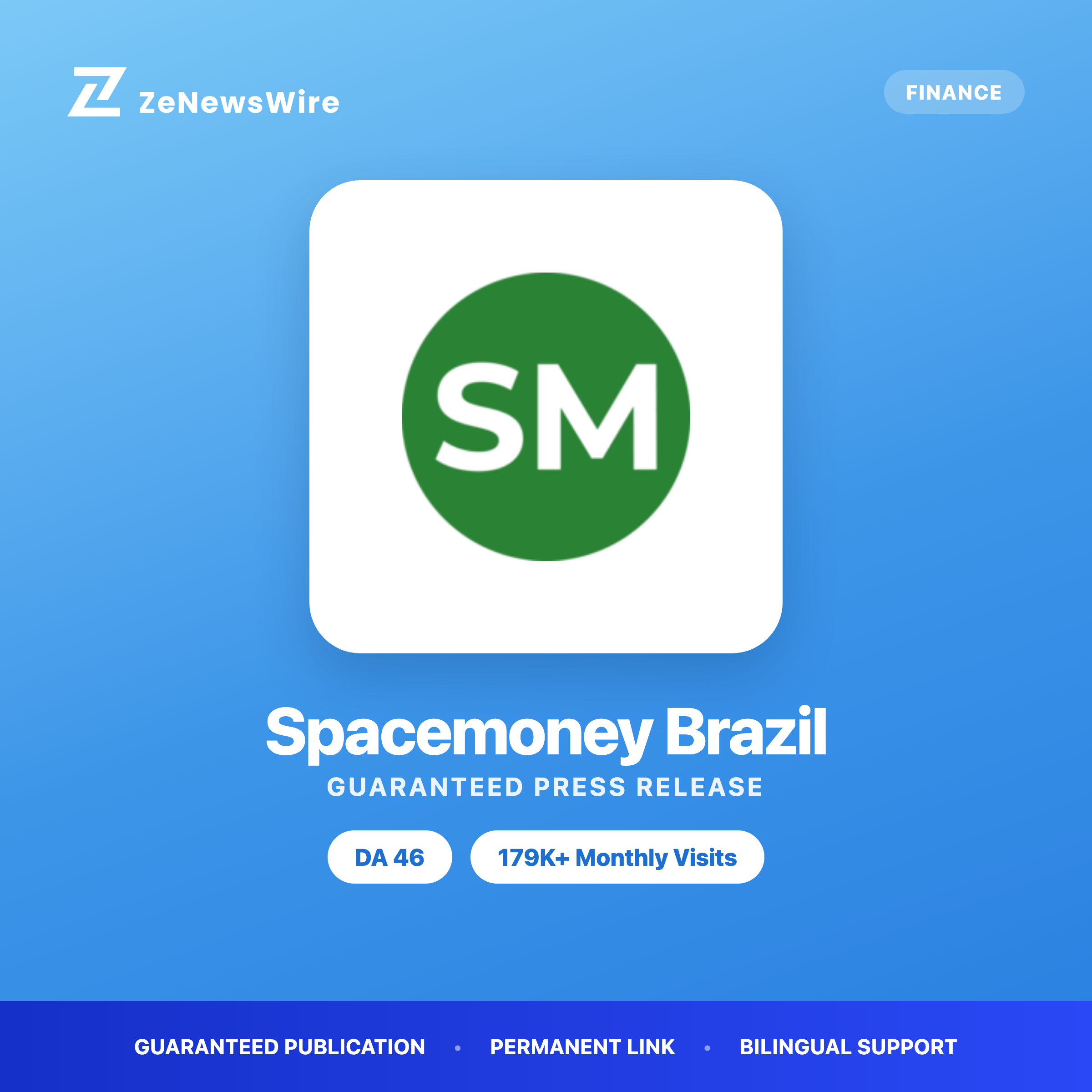 Spacemoney Brazil press release