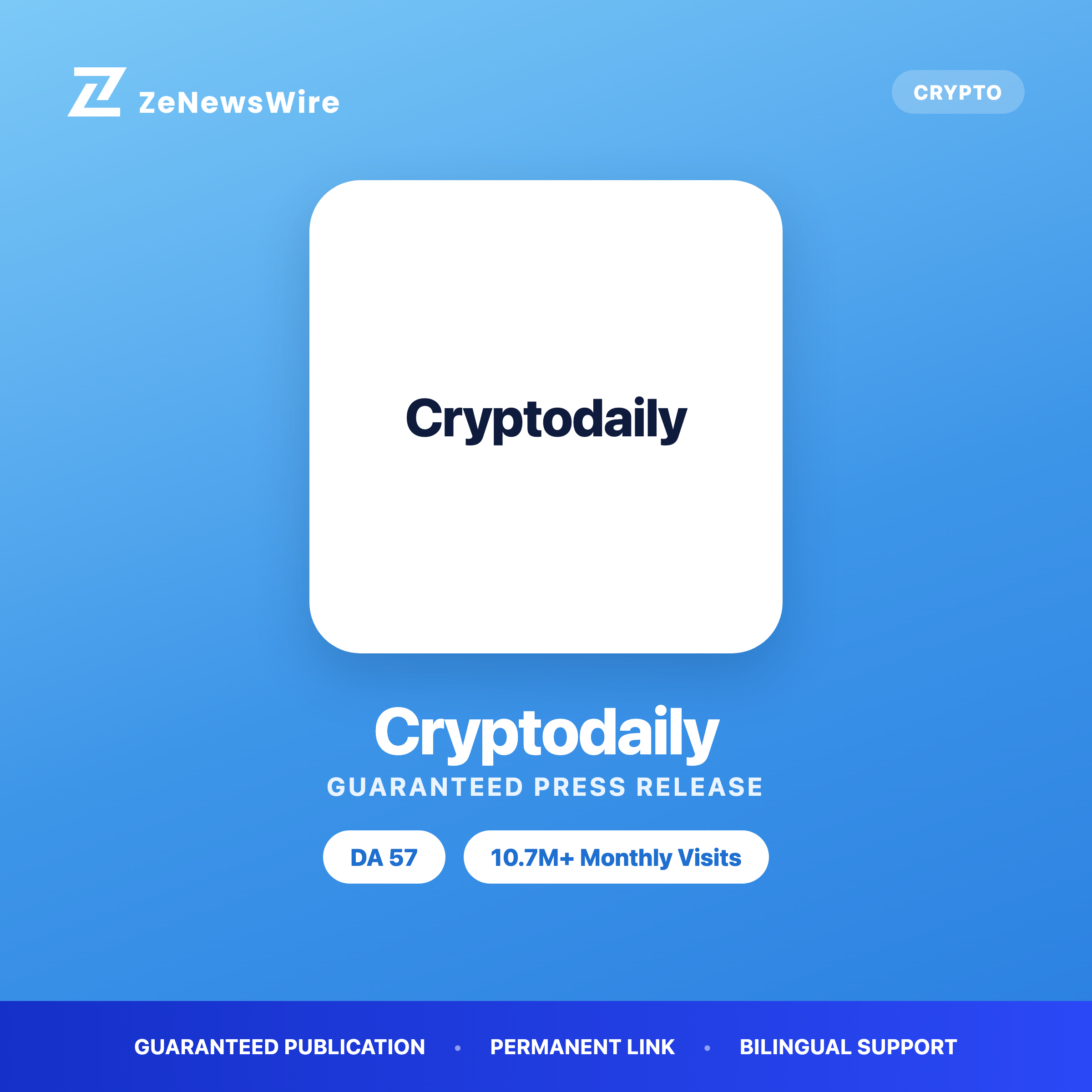 Cryptodaily press release
