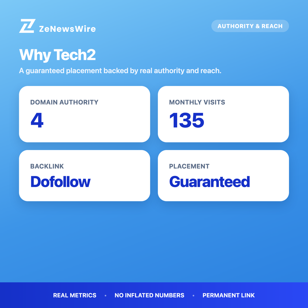 Tech2 authority and reach