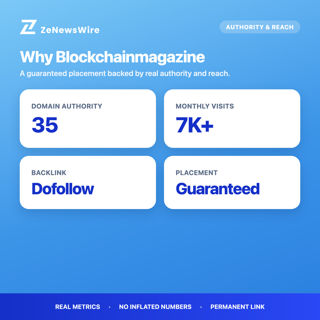 Blockchainmagazine authority and reach