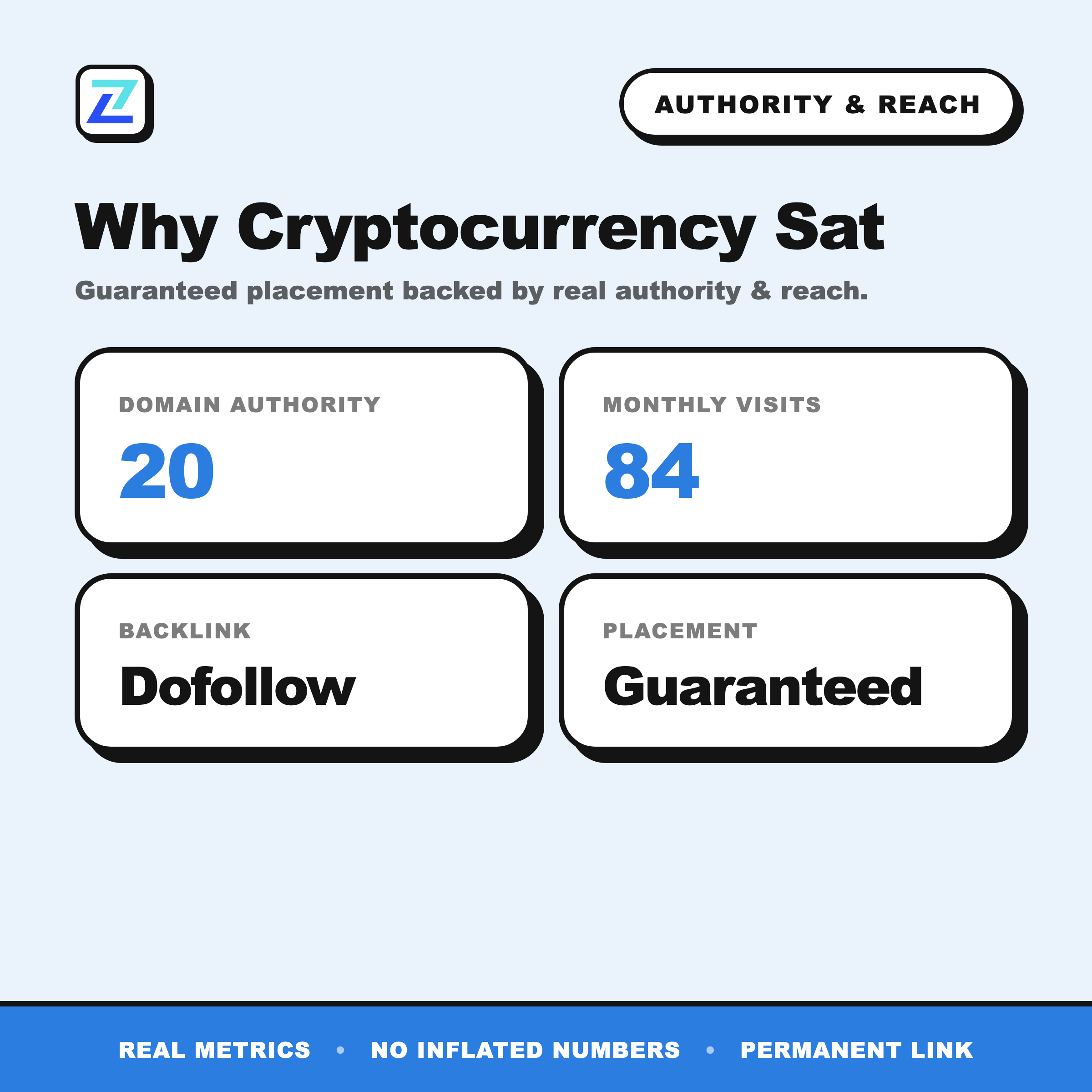 Cryptocurrency Sat authority and reach