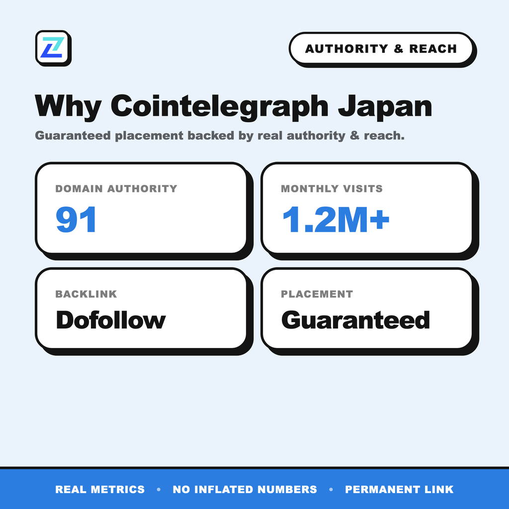 Cointelegraph Japan authority and reach