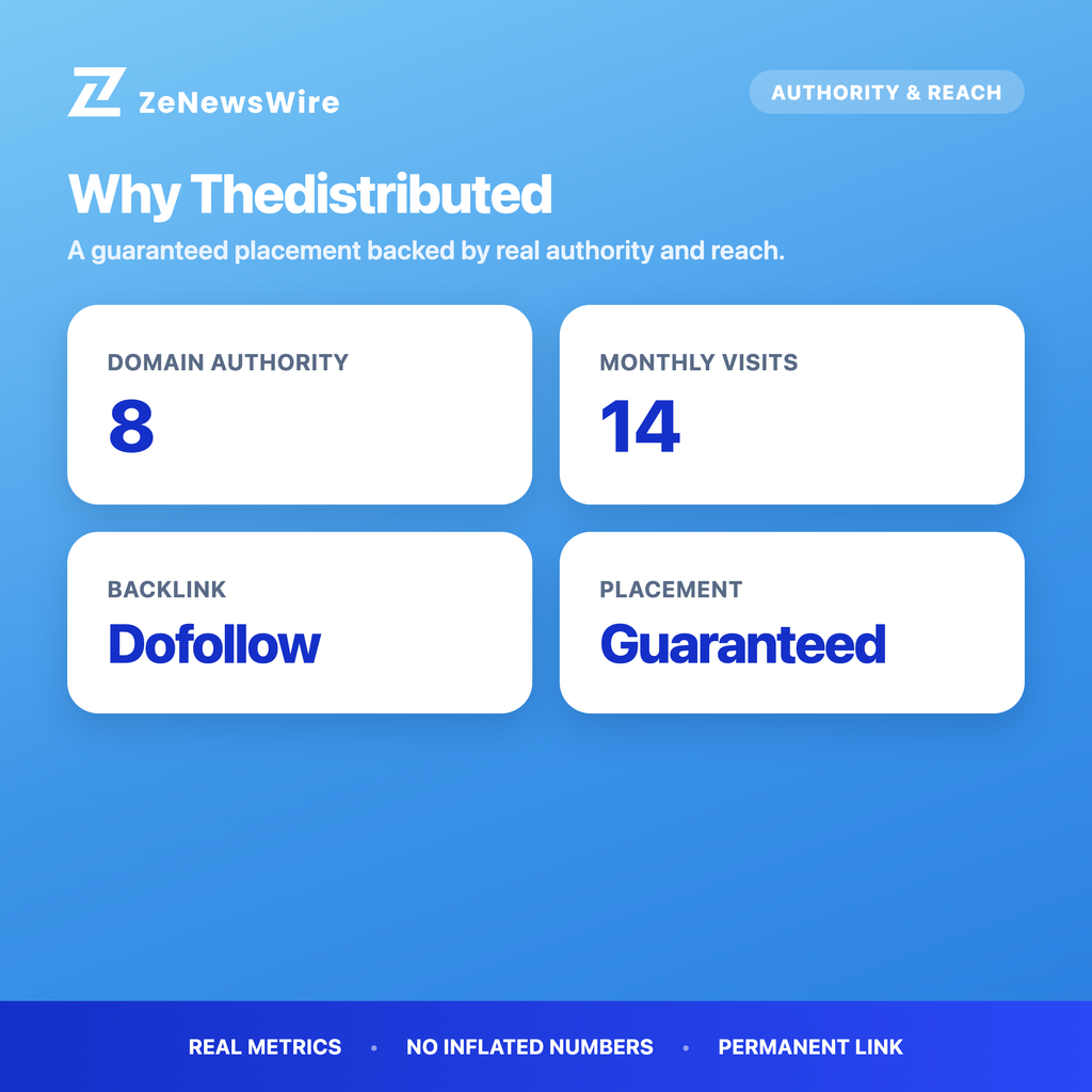 Thedistributed authority and reach