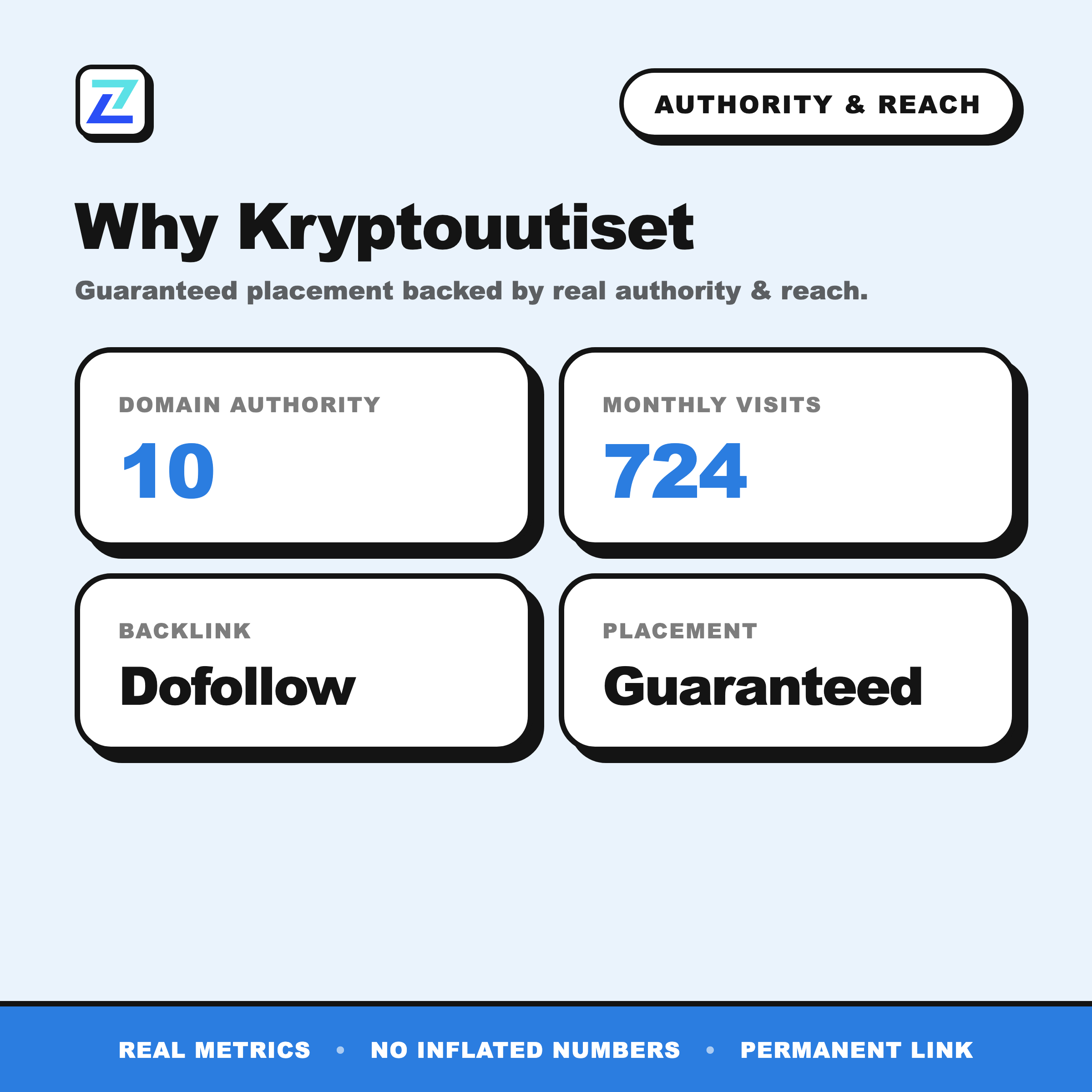 Kryptouutiset authority and reach