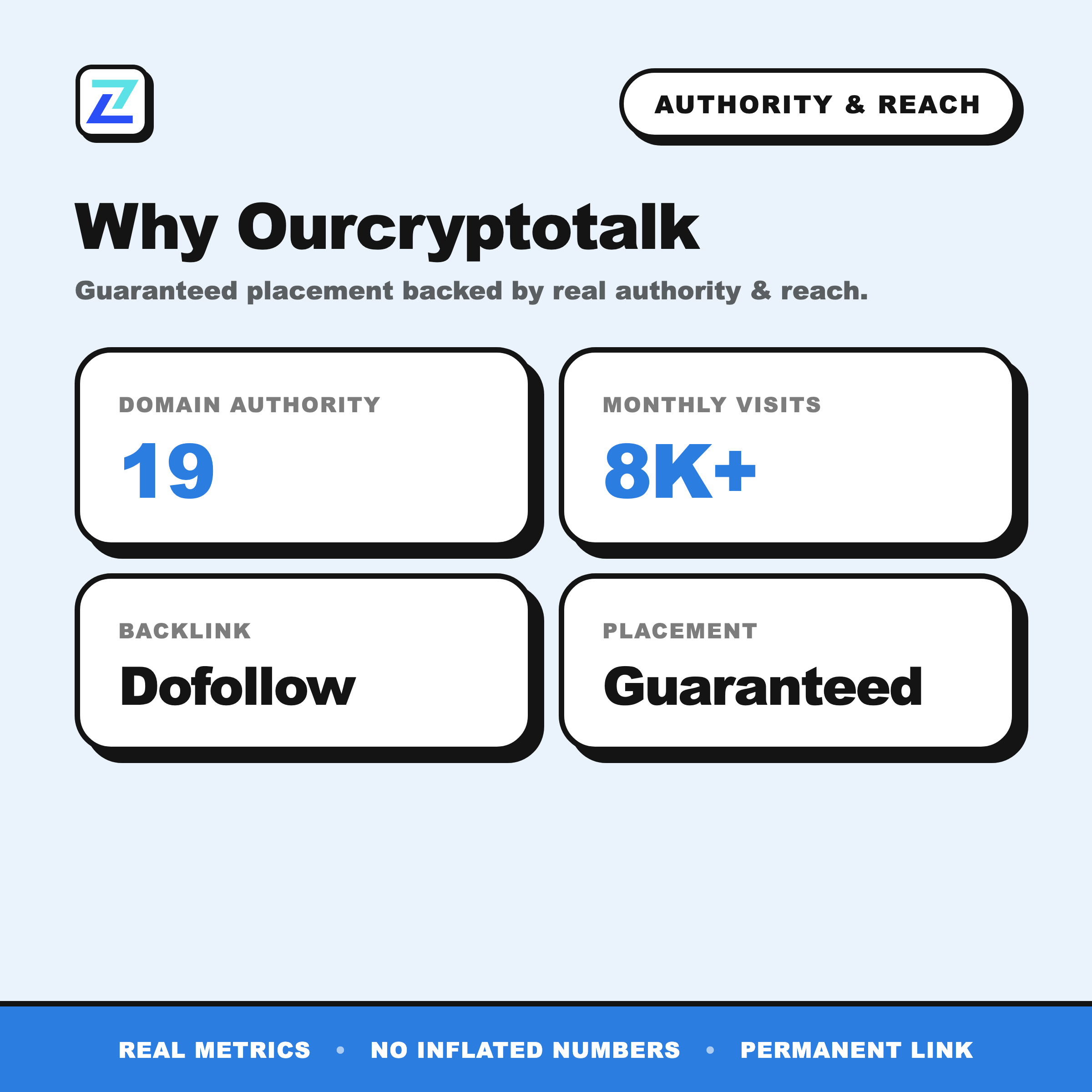 Ourcryptotalk authority and reach