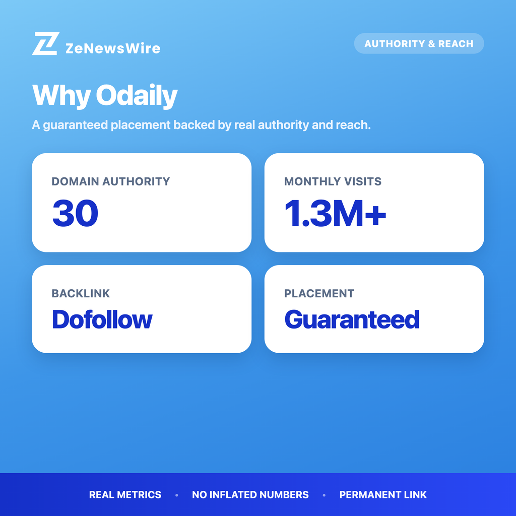 Odaily authority and reach
