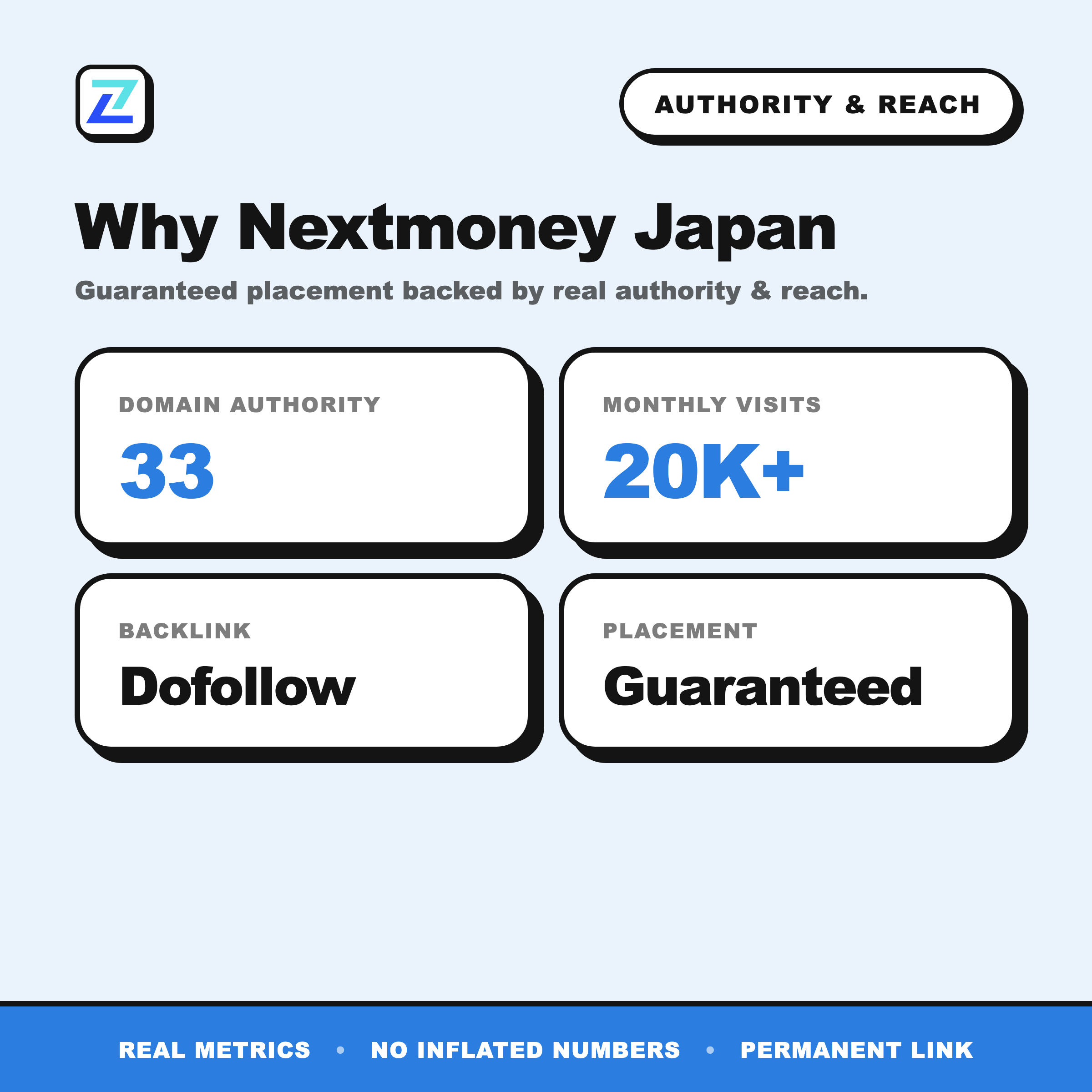 Nextmoney Japan authority and reach