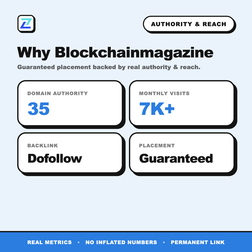 Blockchainmagazine authority and reach