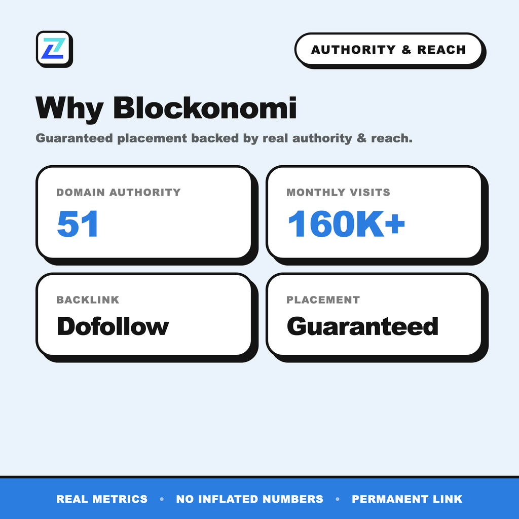 Blockonomi authority and reach
