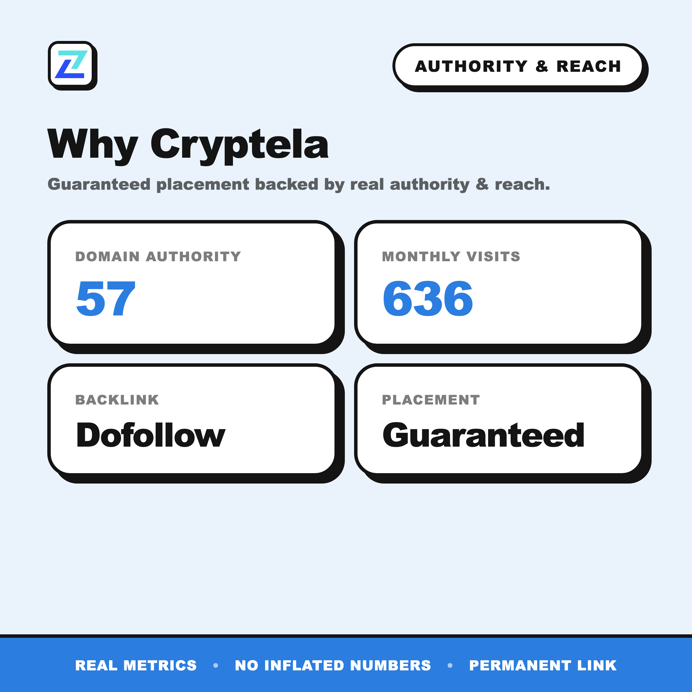 Cryptela authority and reach