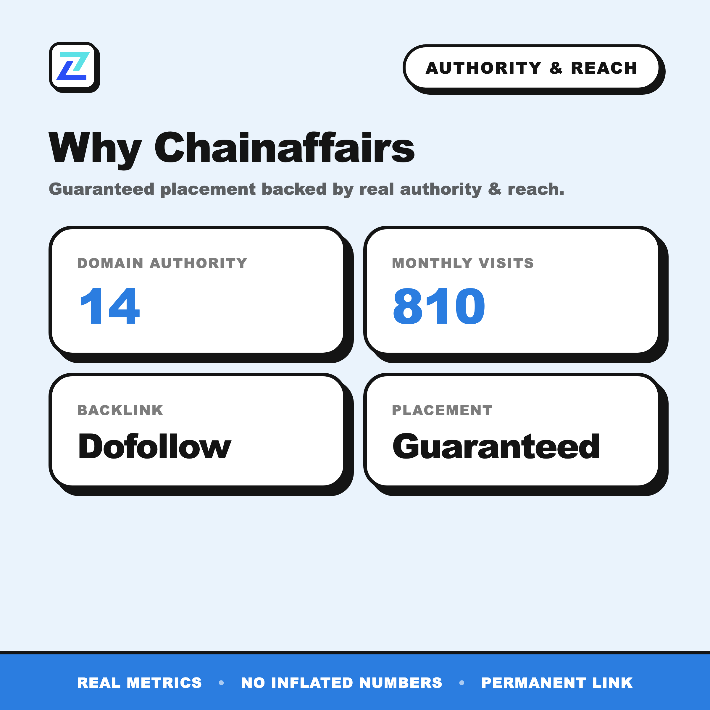 Chainaffairs authority and reach