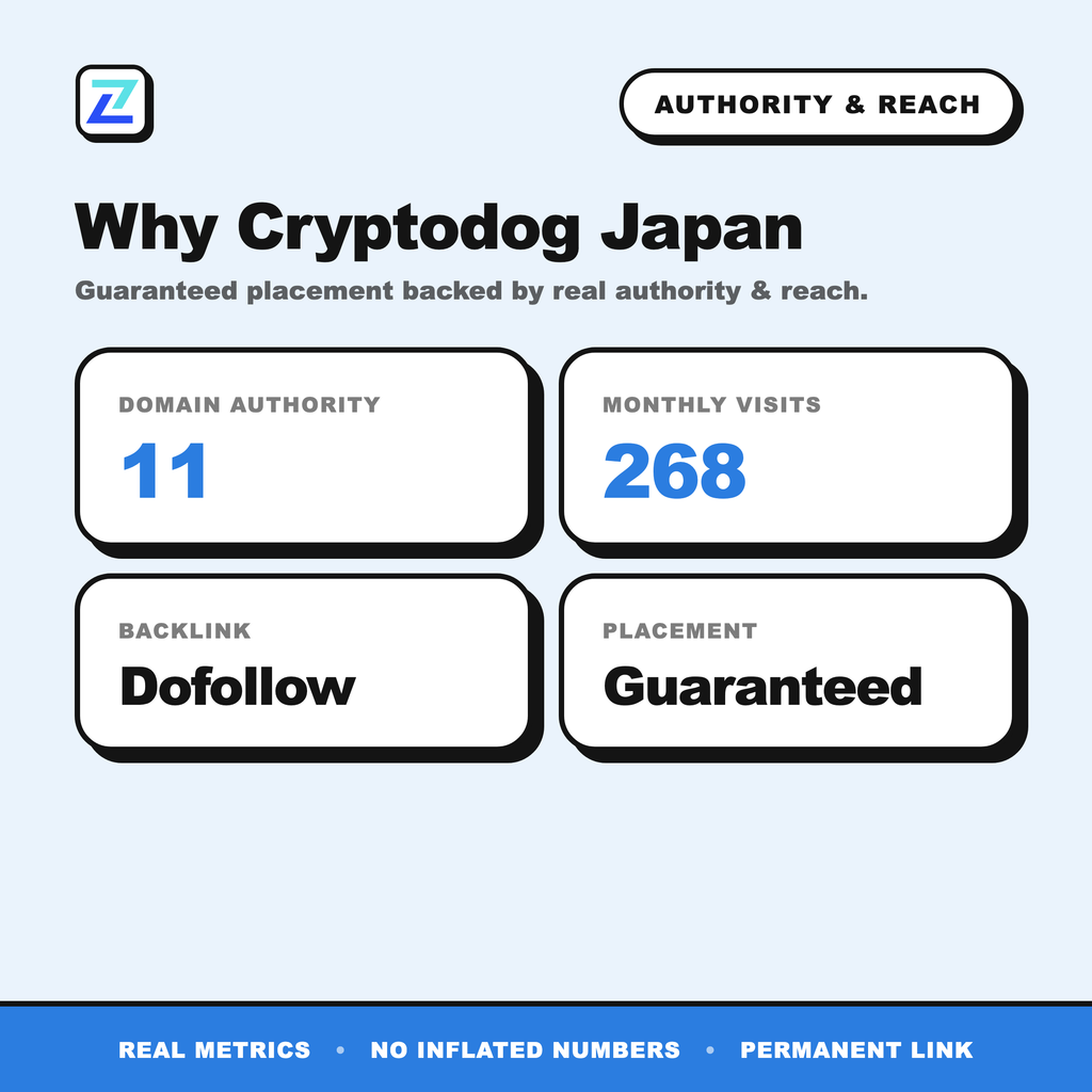 Cryptodog Japan authority and reach