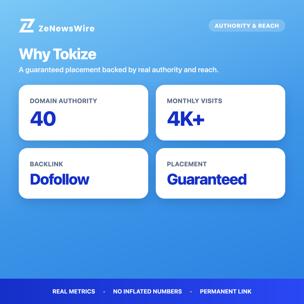 Tokize authority and reach