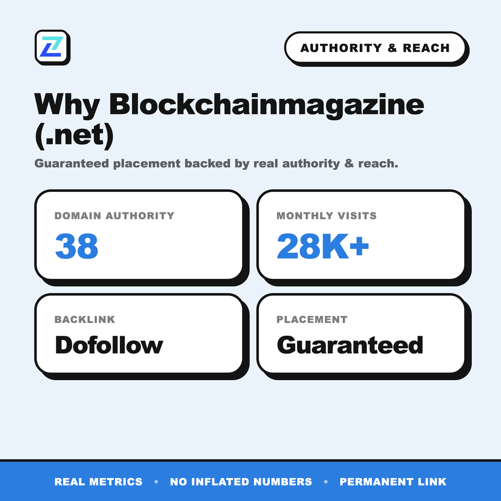Blockchainmagazine (.net) authority and reach
