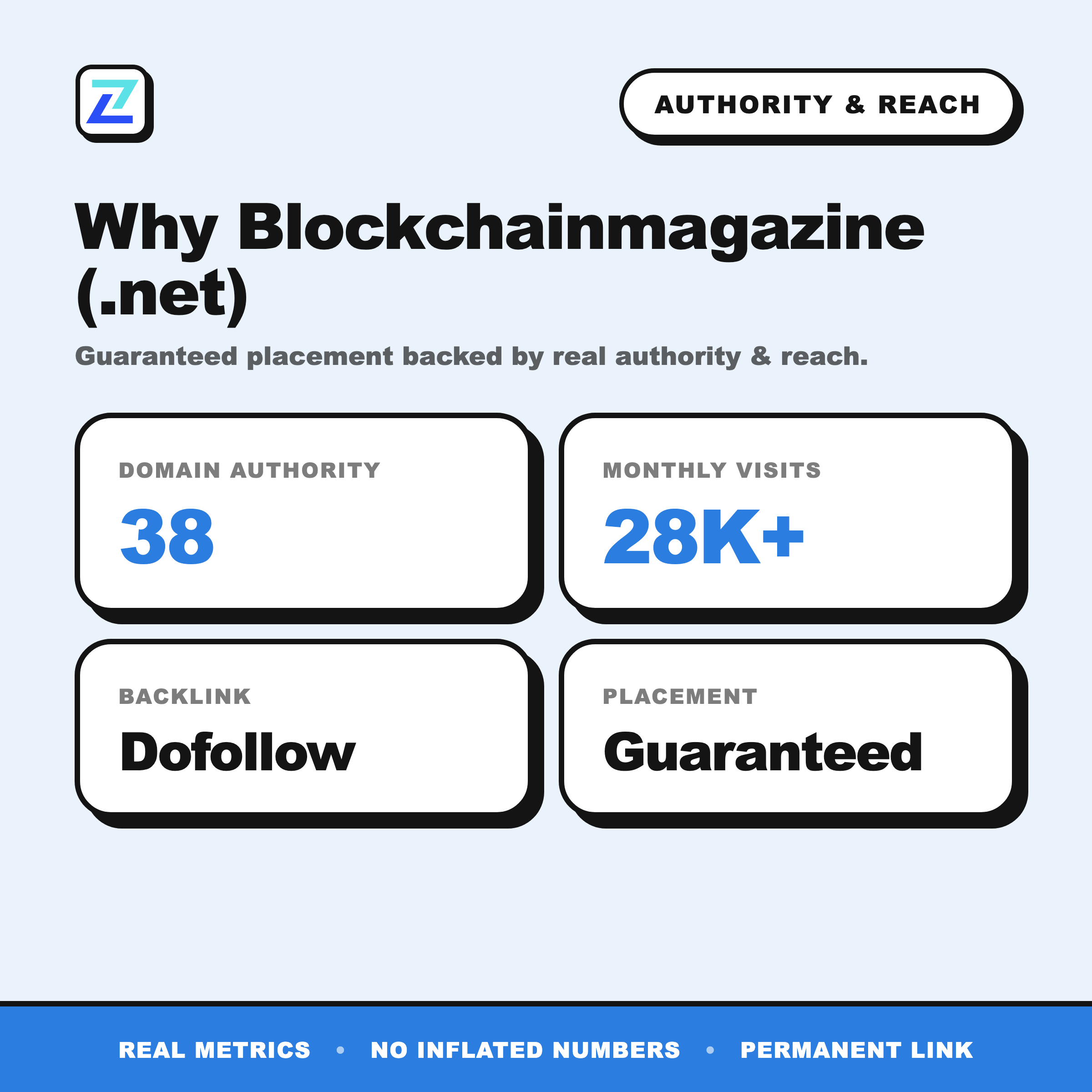 Blockchainmagazine (.net) authority and reach