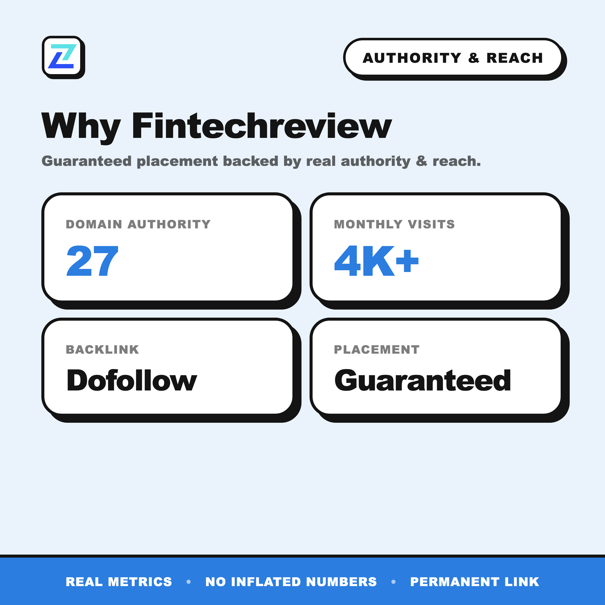Fintechreview authority and reach