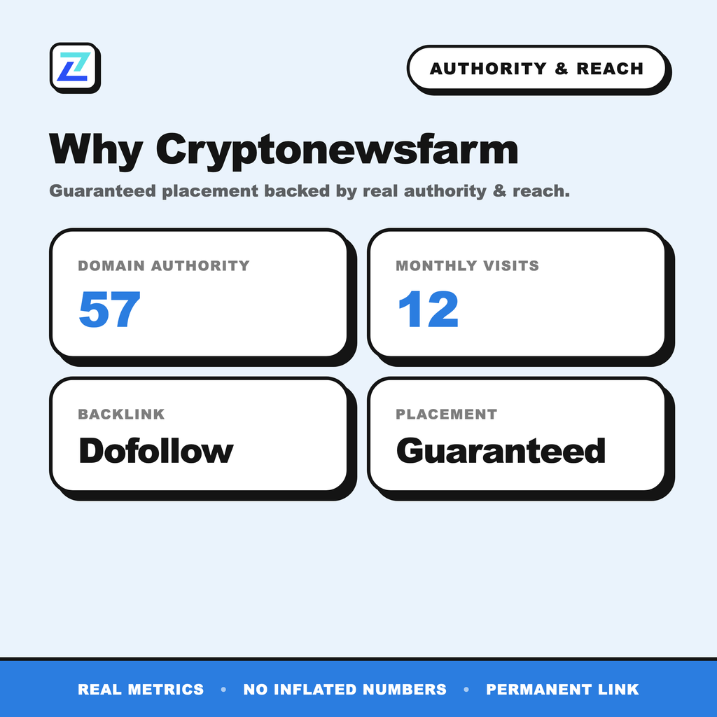 Cryptonewsfarm authority and reach