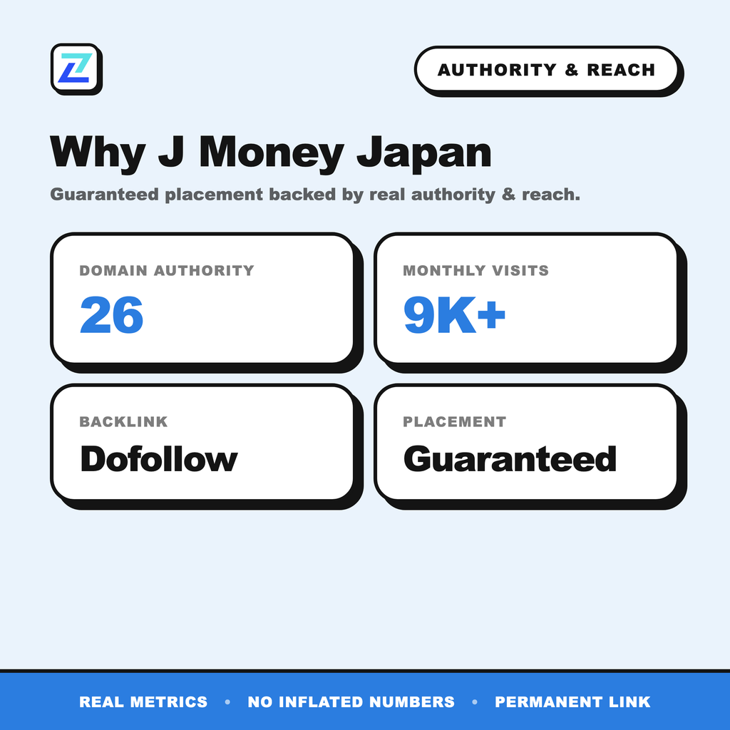 J Money Japan authority and reach