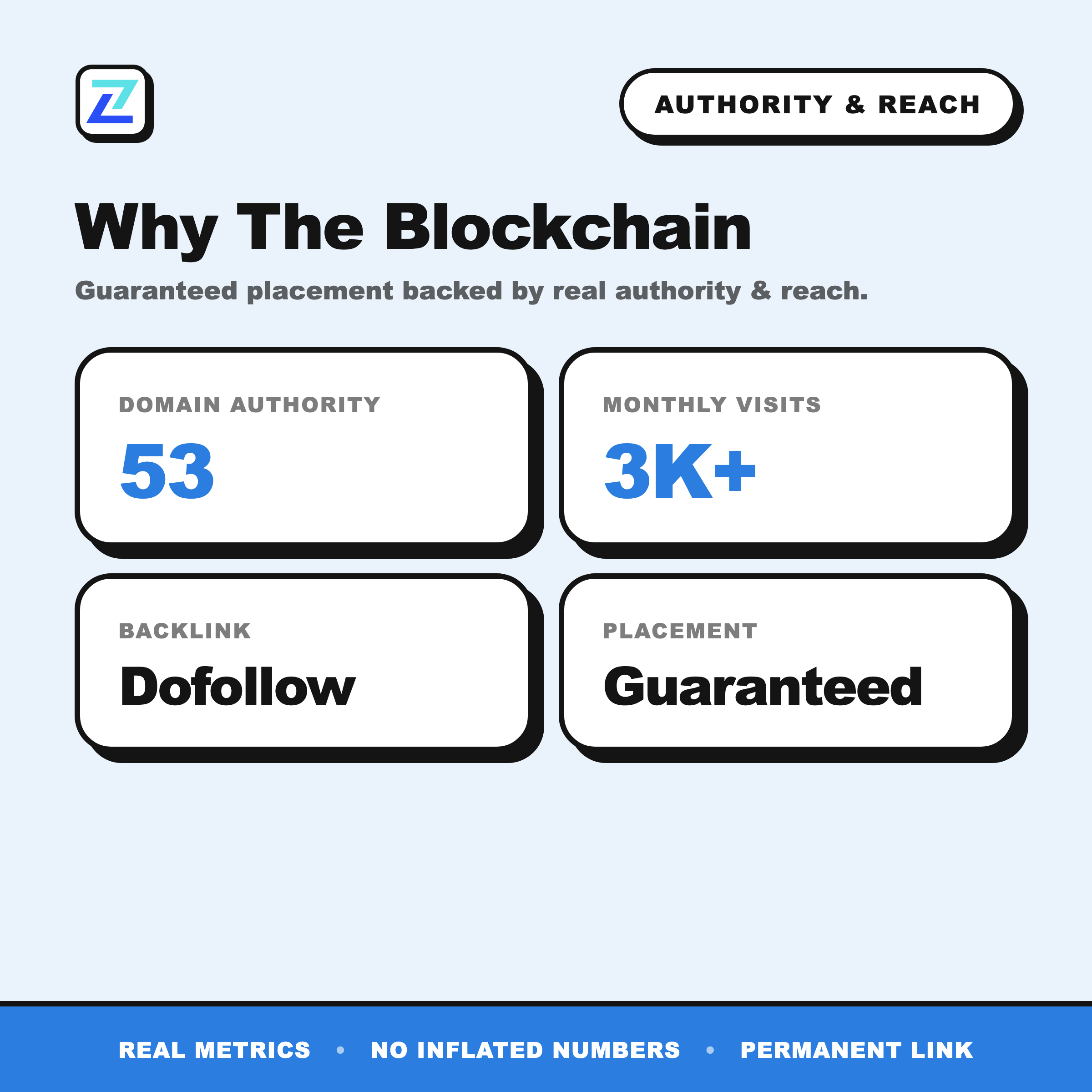 The Blockchain authority and reach