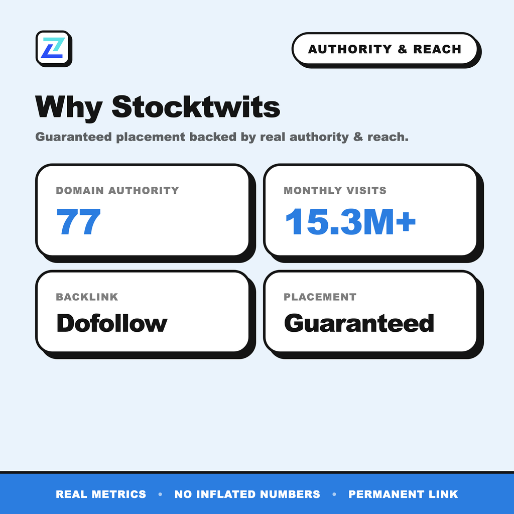Stocktwits authority and reach