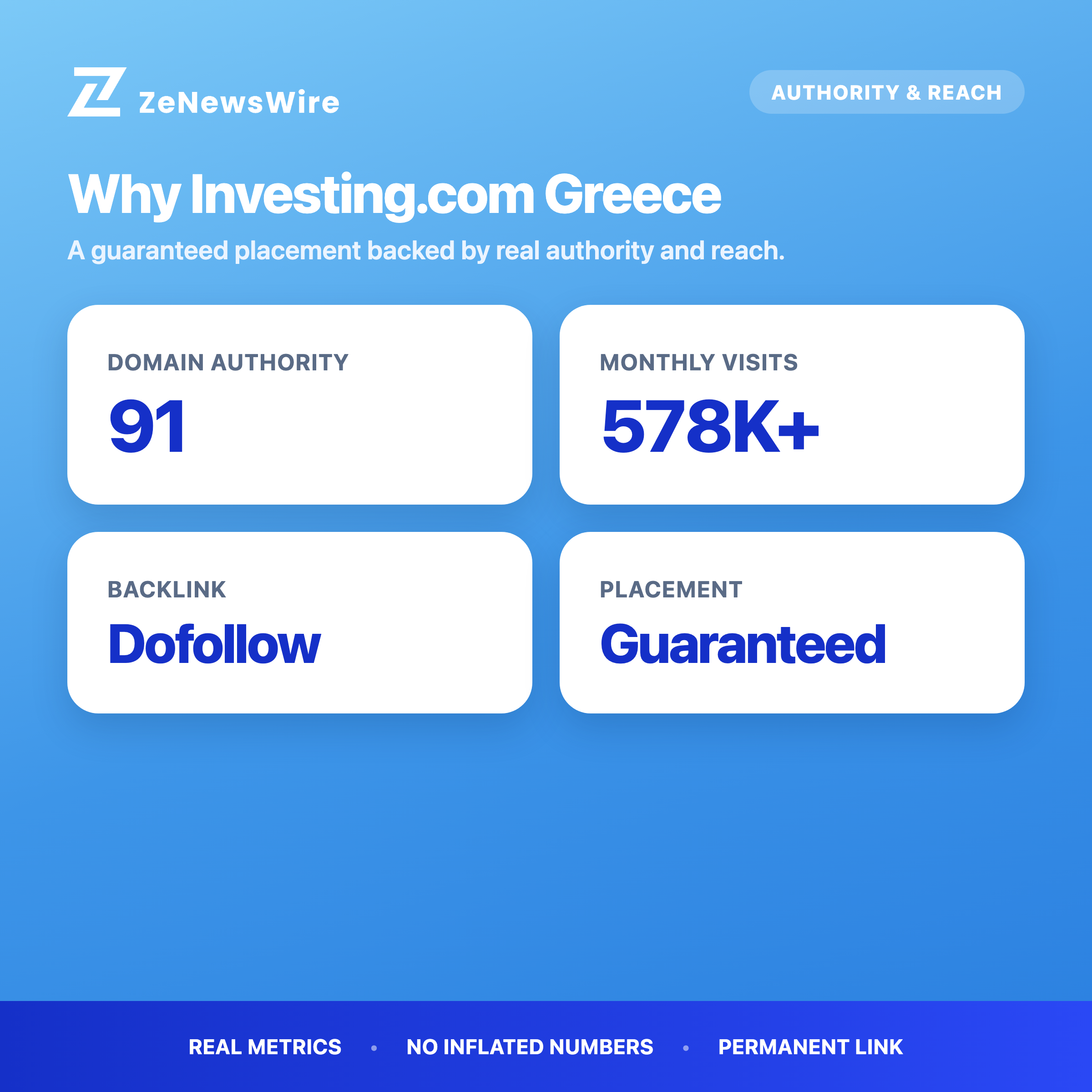 Investing.com Greece authority and reach