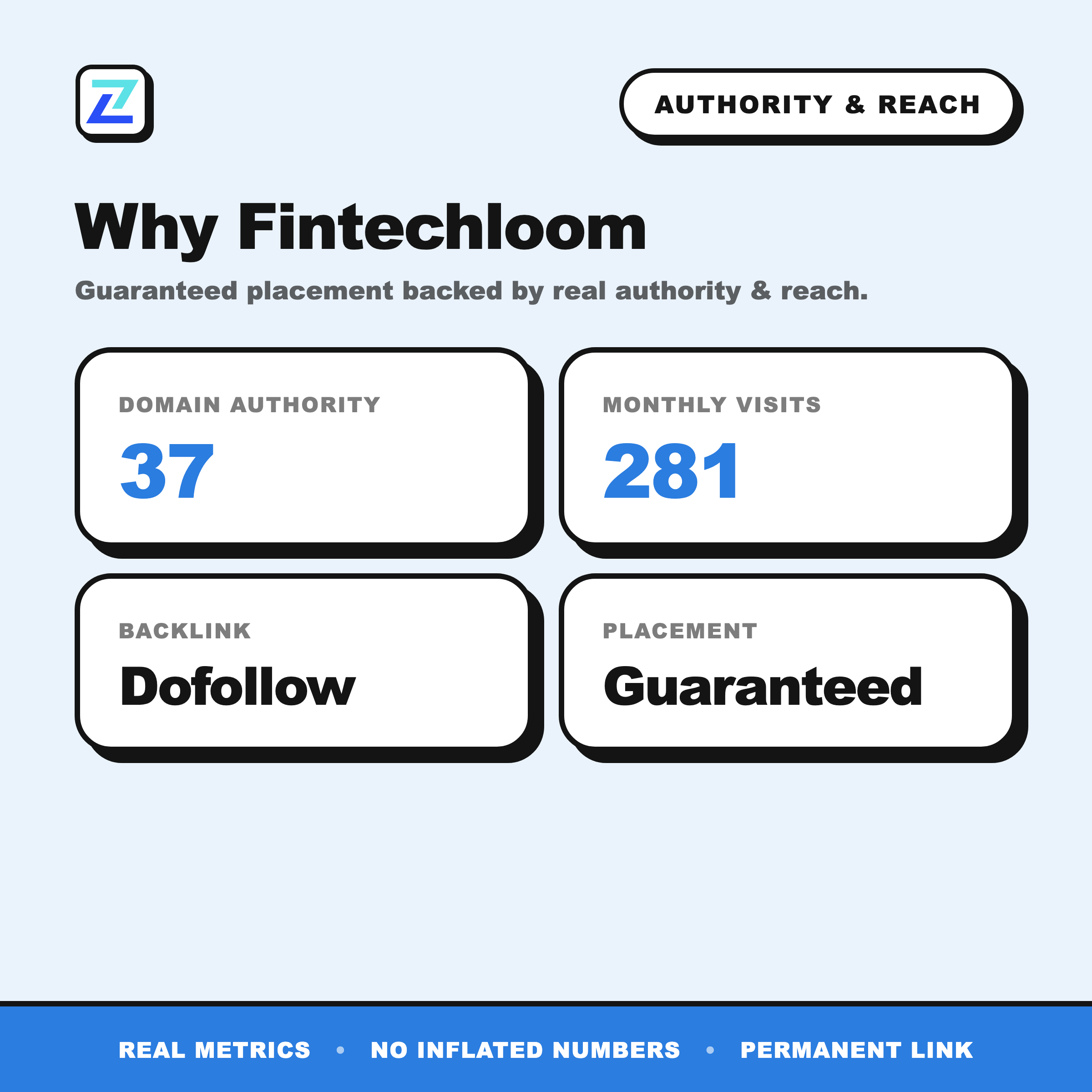 Fintechloom authority and reach