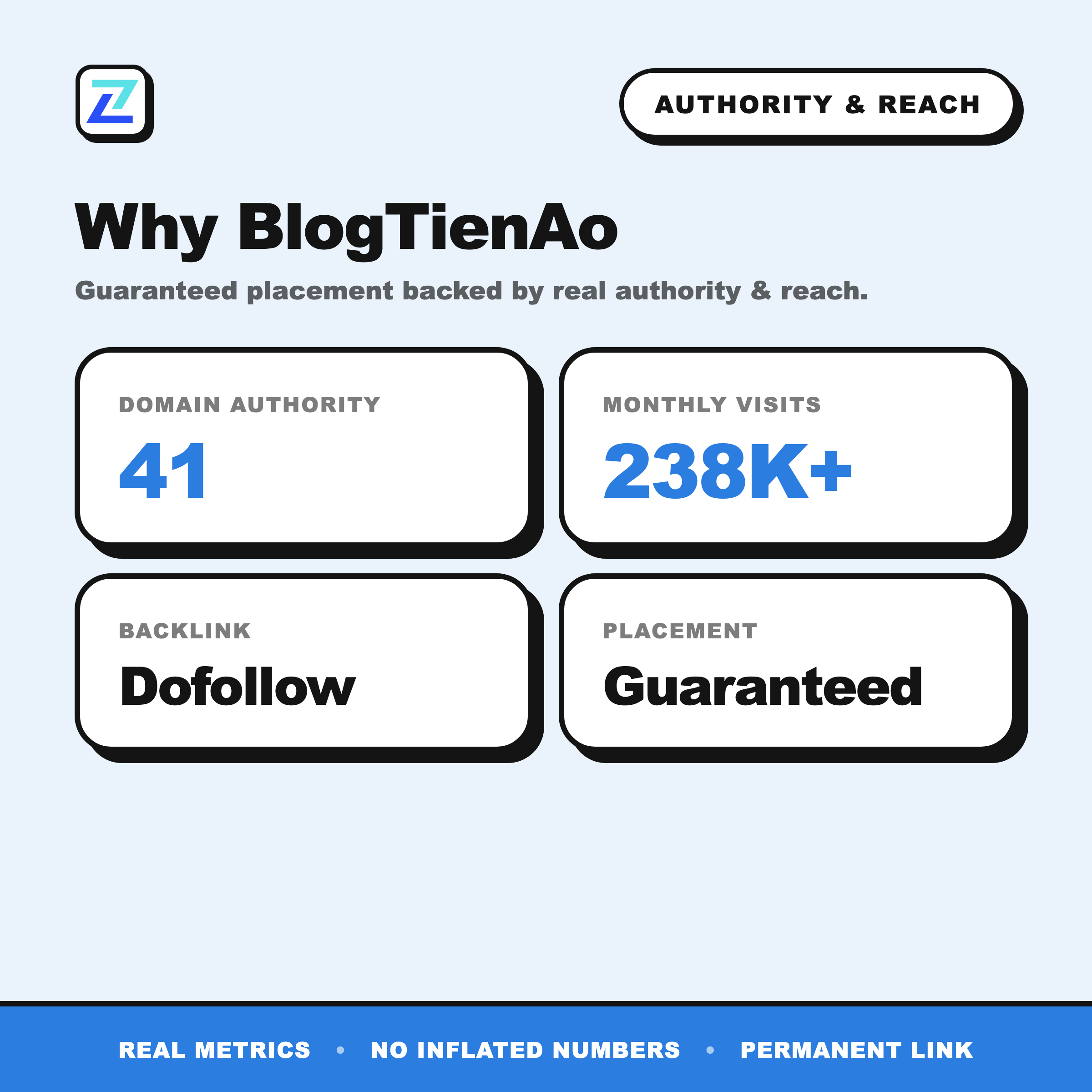 BlogTienAo authority and reach