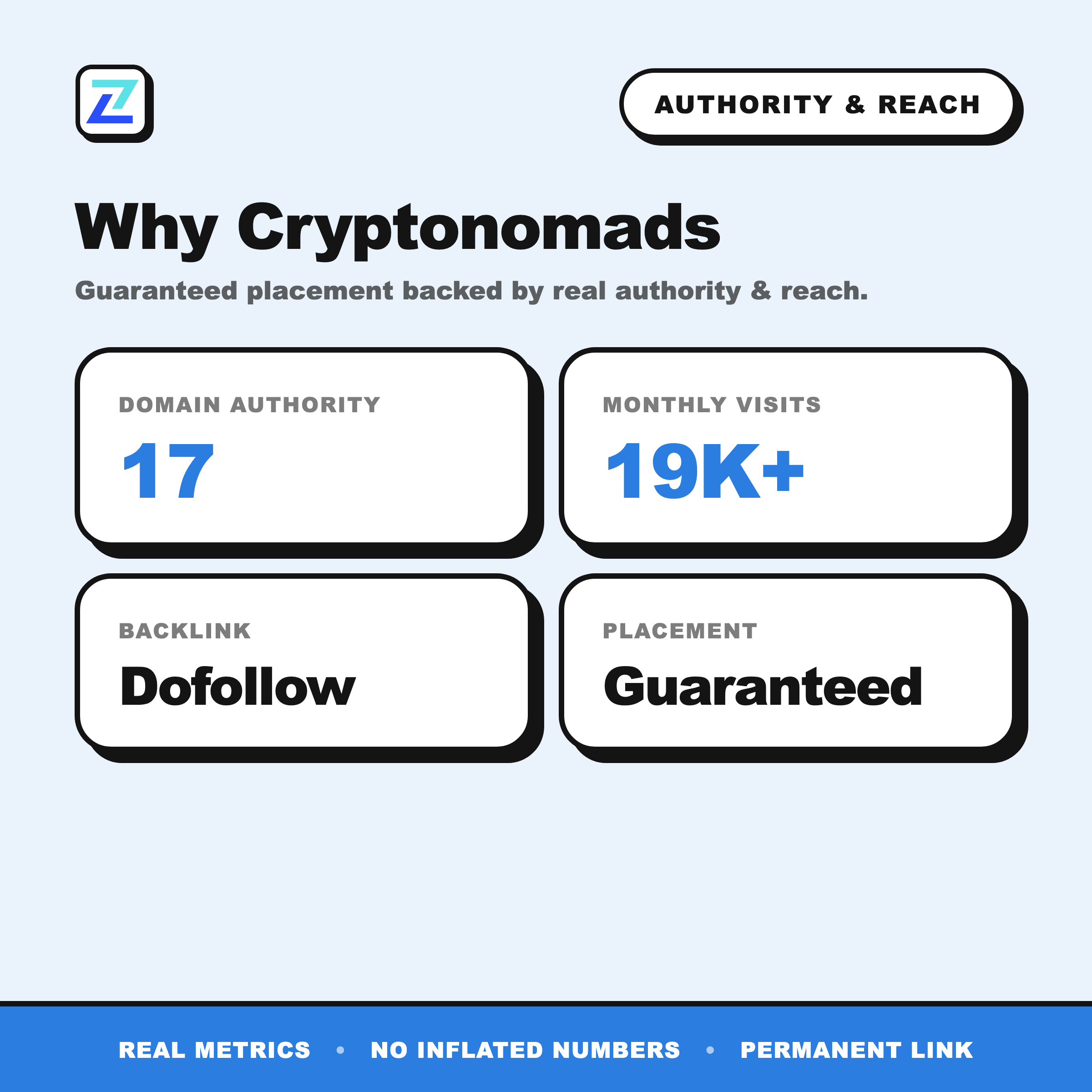 Cryptonomads authority and reach