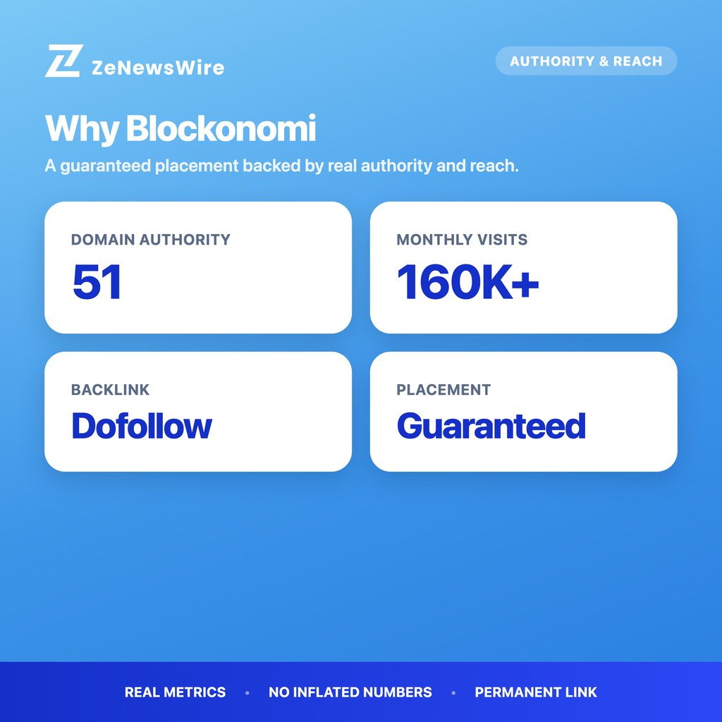 Blockonomi authority and reach